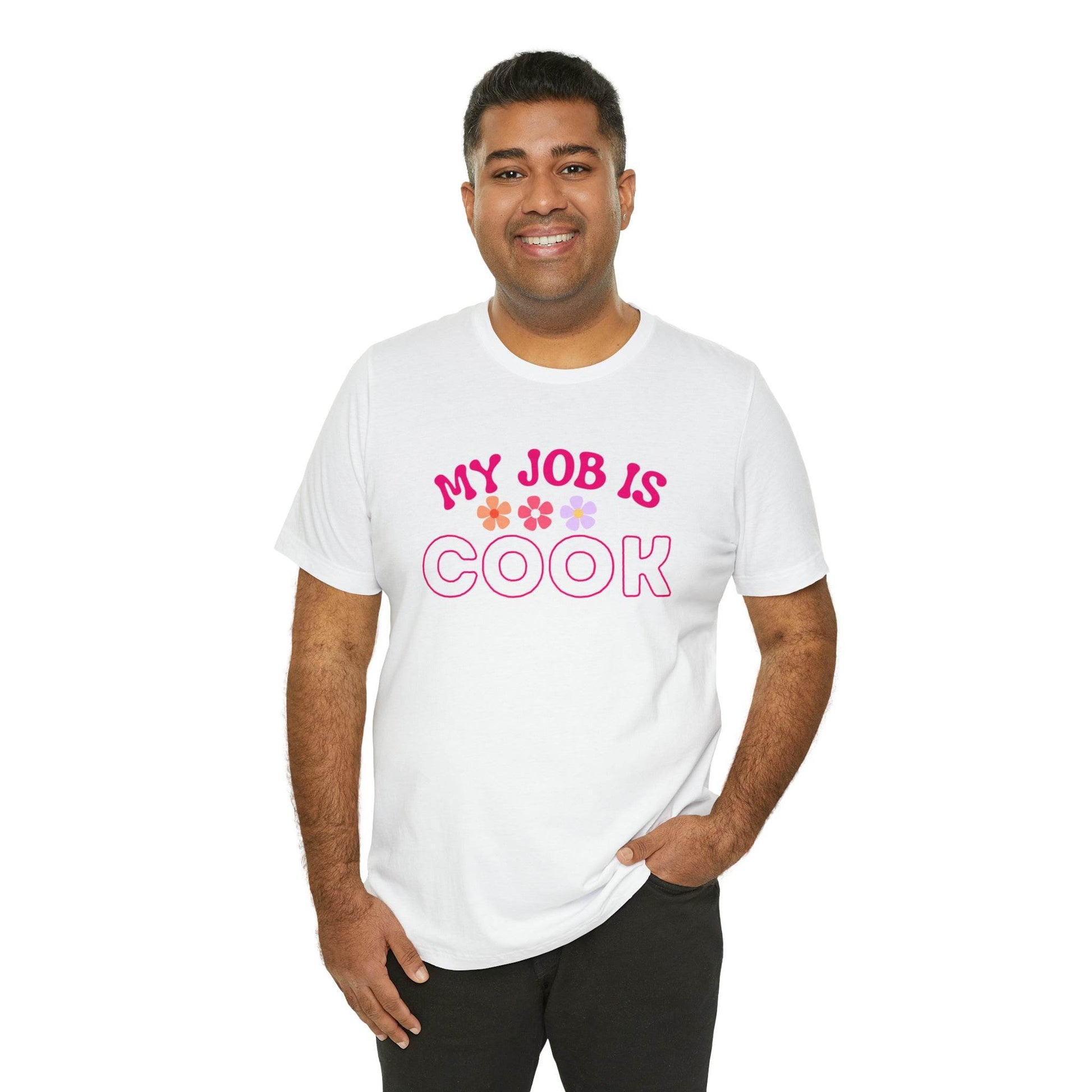 My Job is Cook Shirt Chef Shirt, Restaurant Cook Shirt Mom Shirt Dad Shirt - Giftsmojo