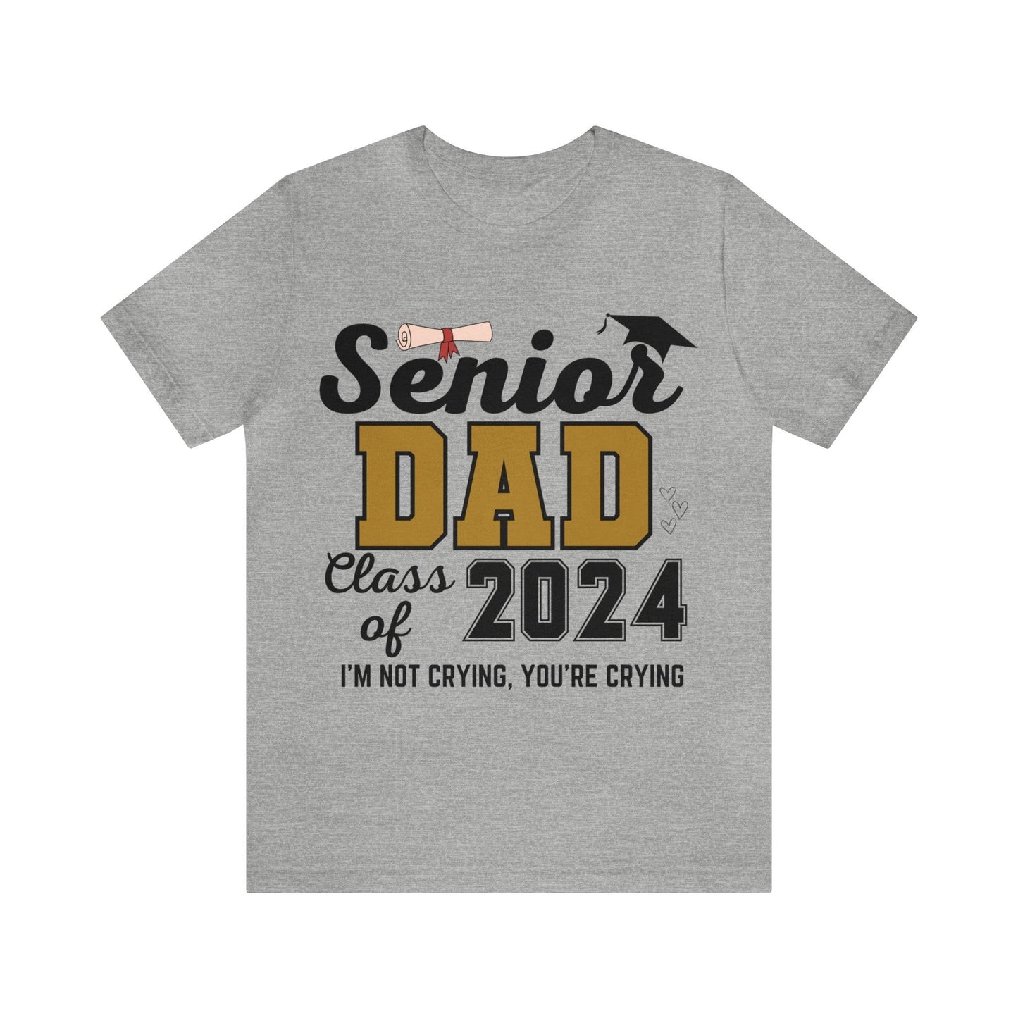 Proud Senior Dad Class of 2024 T-Shirt, Proud Senior Dad Shirt, Gift for Graduate, Graduation 2024 Family Shirt 2024 Senior Dad - Giftsmojo