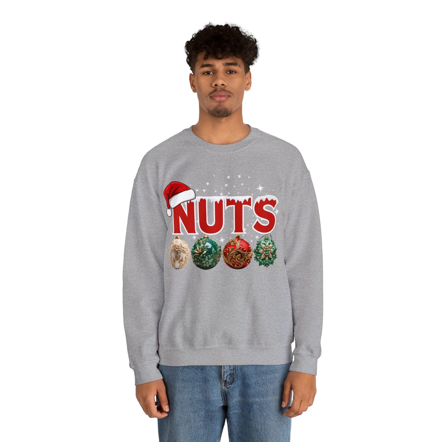 Funny Christmas Matching Shirts Chest Nuts Couples Matching Shirts Holiday Shirt Cute Christmas Shirt Couple Sweater, Family Tee - Giftsmojo