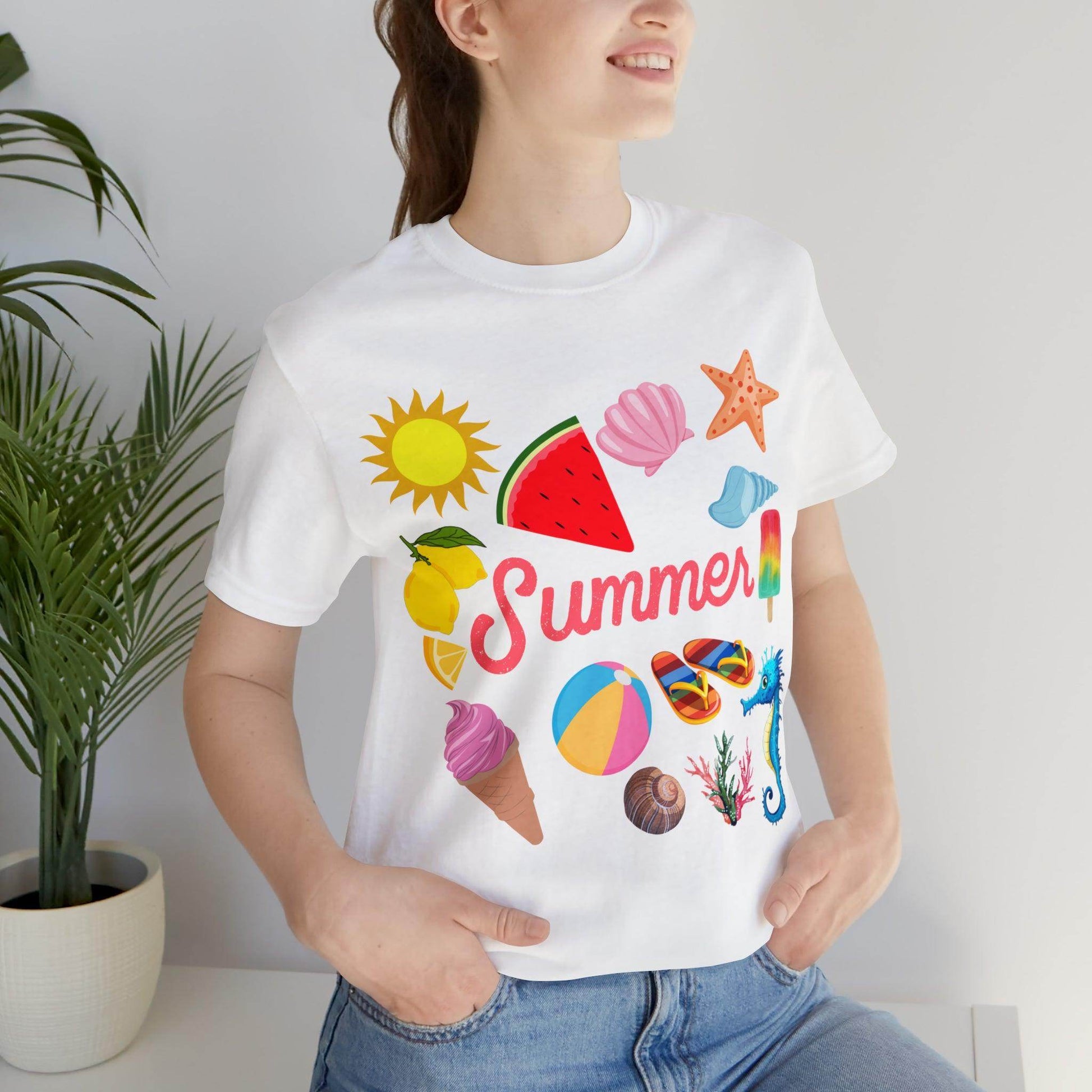 Fun Summer Shirt, Summer tshirt, Summer shirts for women and men - Giftsmojo