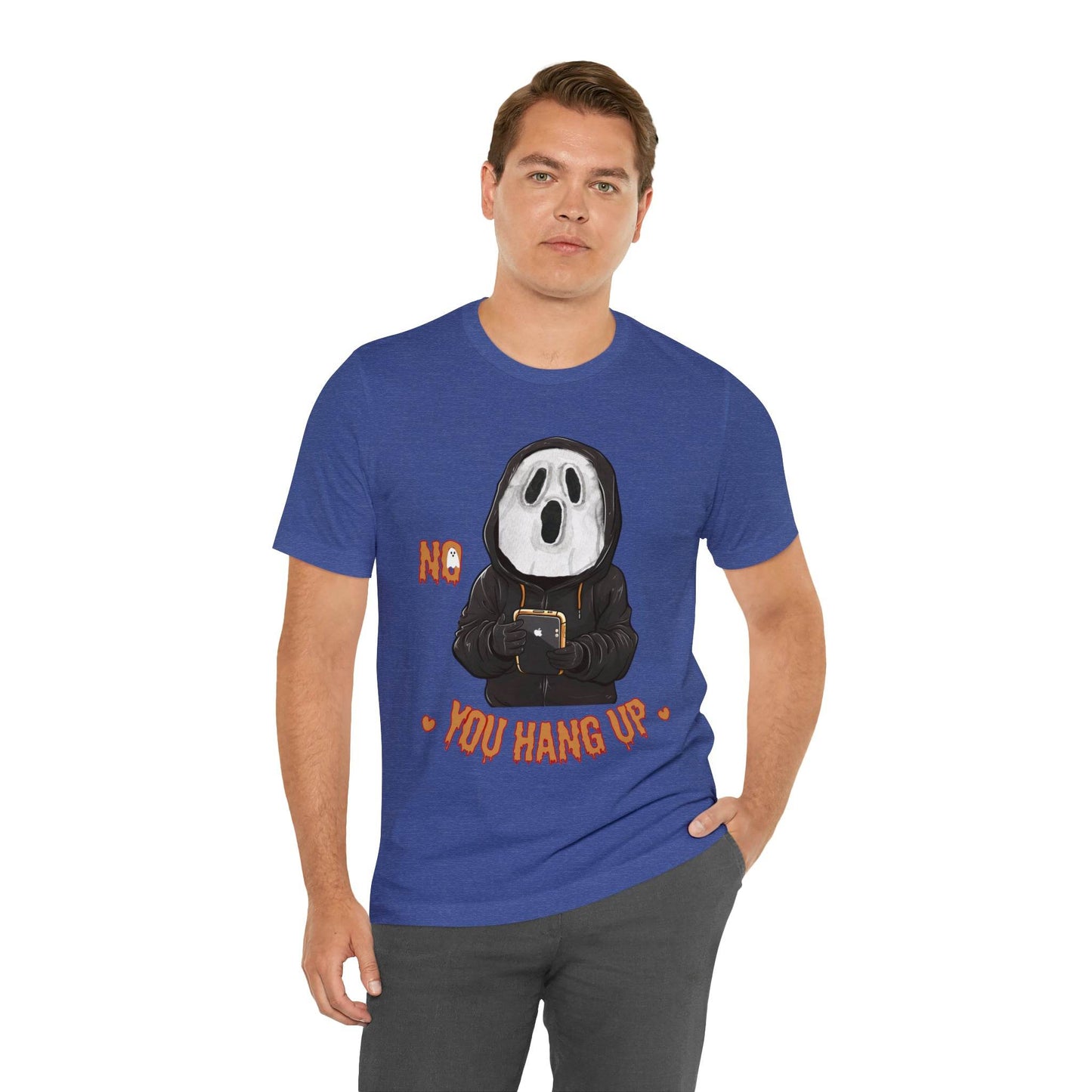 Elevate Your Halloween Style with the Playful 'No You Hang Up' Shirt Spooky shirt - Giftsmojo