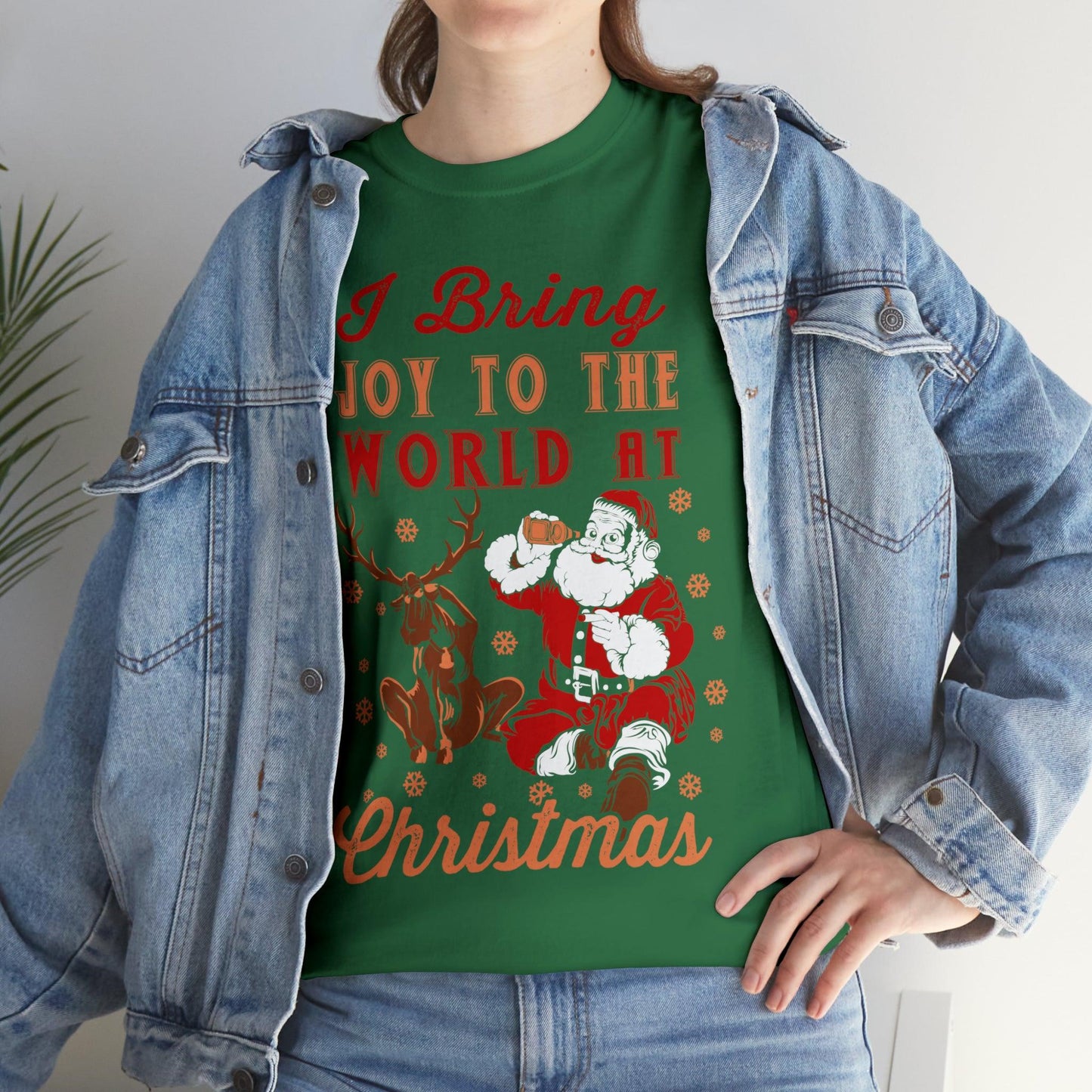 I bring Joy to the World at Christmas Shirt, Christmas Tee Christmas outfit, Christmas gifts