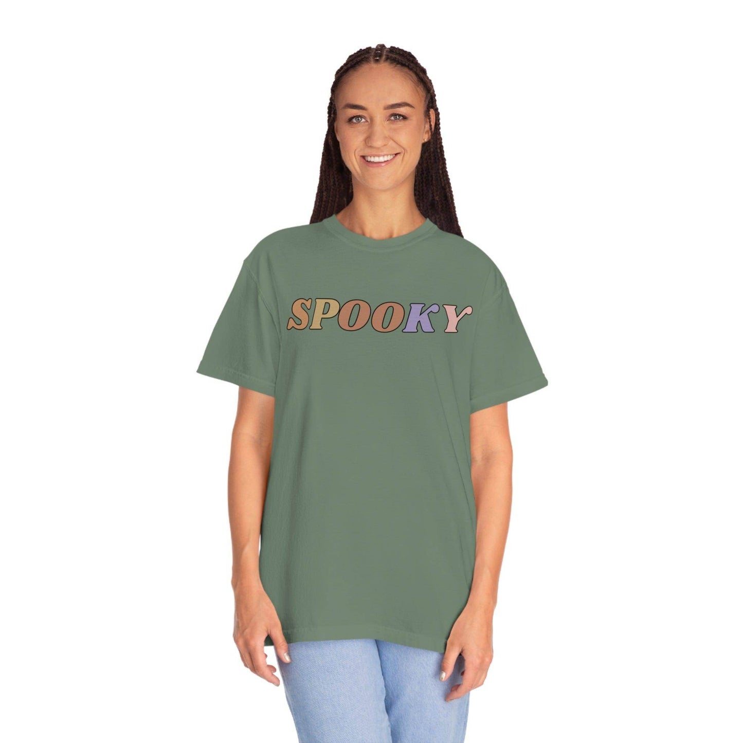 Retro Halloween Tshirt, Spooky Vibes Shirt, Vintage Shirt Halloween Shirt - Fall shirt - Giftsmojo