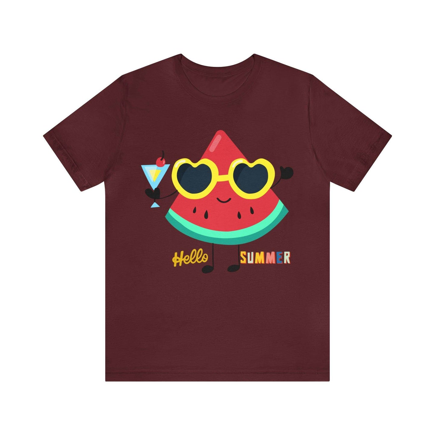 Funny Hello Summer Shirt, Water Mellon shirt, Summer shirts for women and men - Giftsmojo