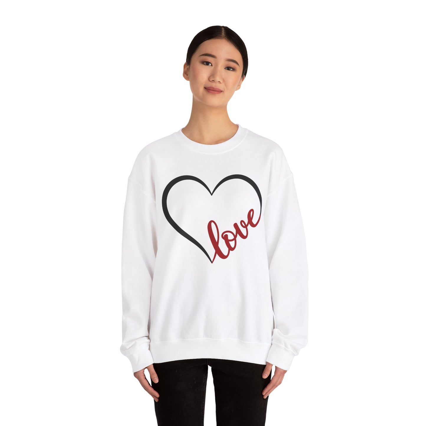 Heart Valentine Sweatshirt - Unisex