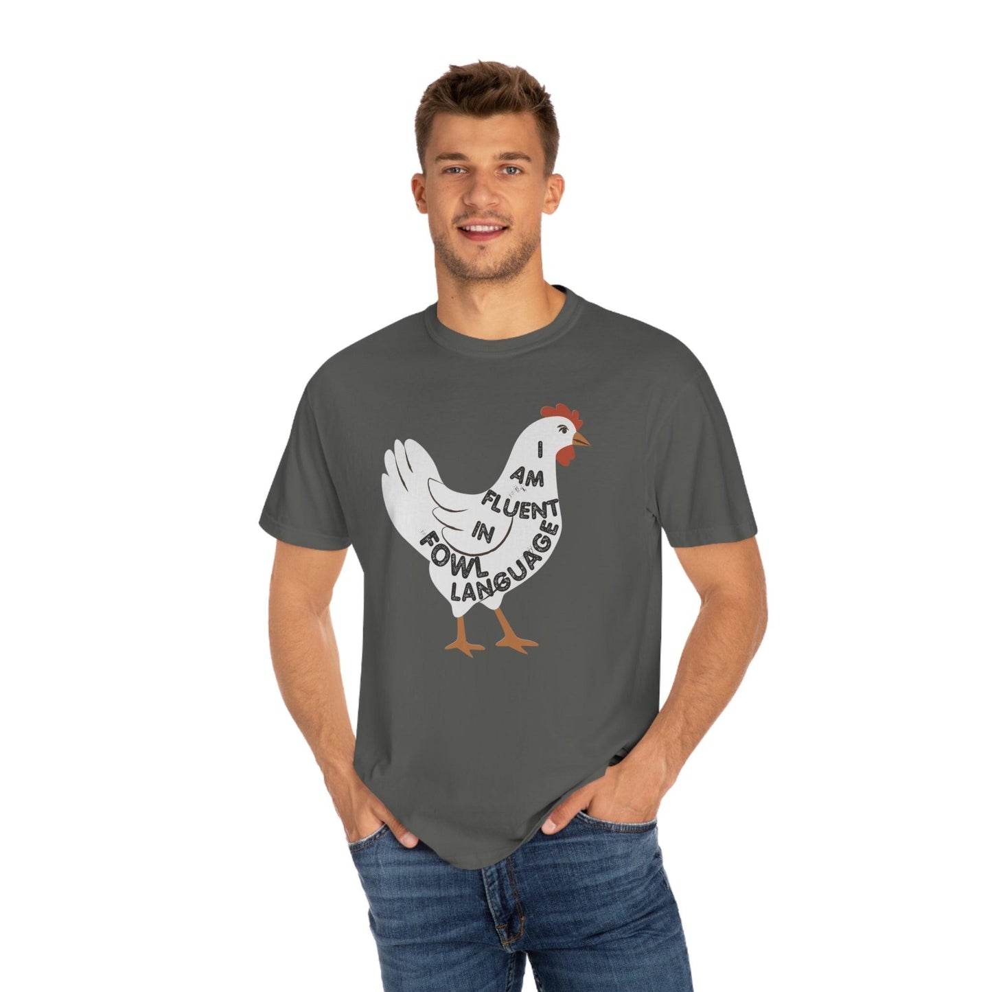 Chicken Shirt Chicken Tee Chicken Owner Gift - Gift For Chicken Lover gift, Fluent in Fowl Language shirt