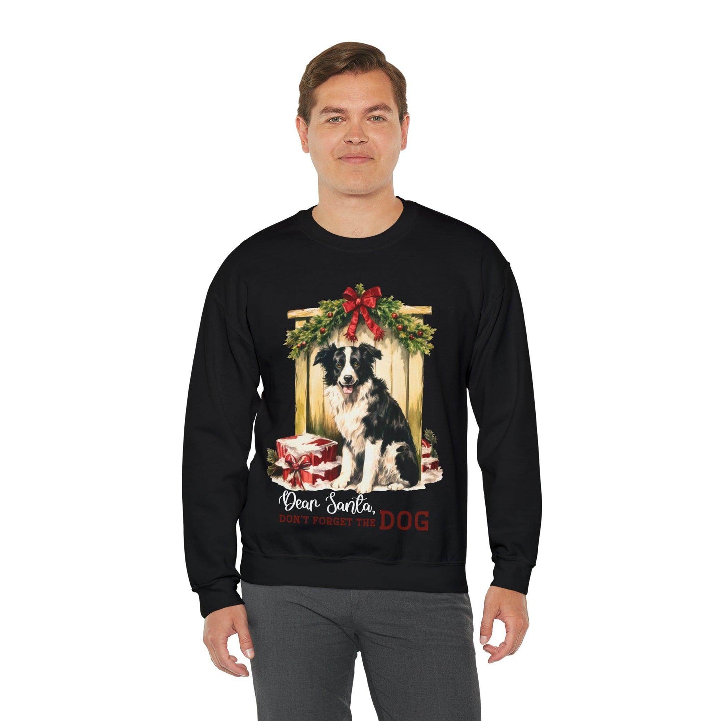 Dear Santa Don't Forget the Dog Christmas Sweatshirt Christmas on The Farm Sweatshirt Christmas Farm Sweatshirt Christmas Sweater Trendy Christmas Shirt Farmers - Giftsmojo
