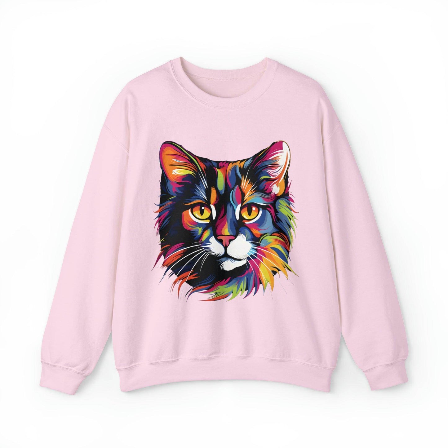 Retro Cat Lover Sweater Animal Lover Gift Cute Cat Mom Gift Cat Lover Gift Vintage Cat Mom Sweatshirt Cat Sweatshirt Cat Crewneck Sweatshirt - Giftsmojo