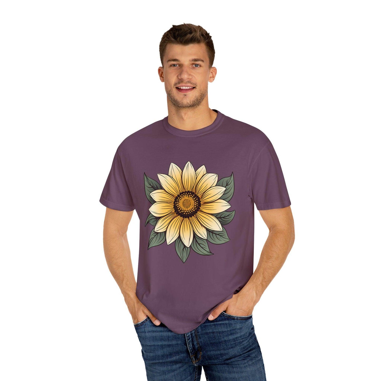 Sunflower Shirt Flower Shirt Aesthetic, Floral Graphic Tee Floral Shirt Flower T-shirt, Wild Flower Shirt Gift For Her Wildflower T-shirt - Giftsmojo