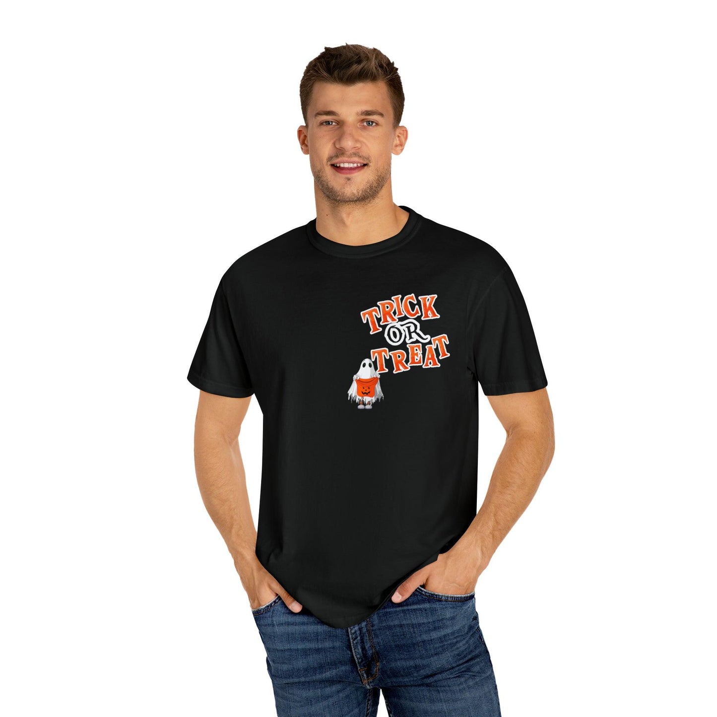 Retro Halloween Tshirt, Trick or Treat Shirt Vintage Shirt Halloween Shirt Cute Spooky Shirt, Halloween Gift Halloween T-shirt