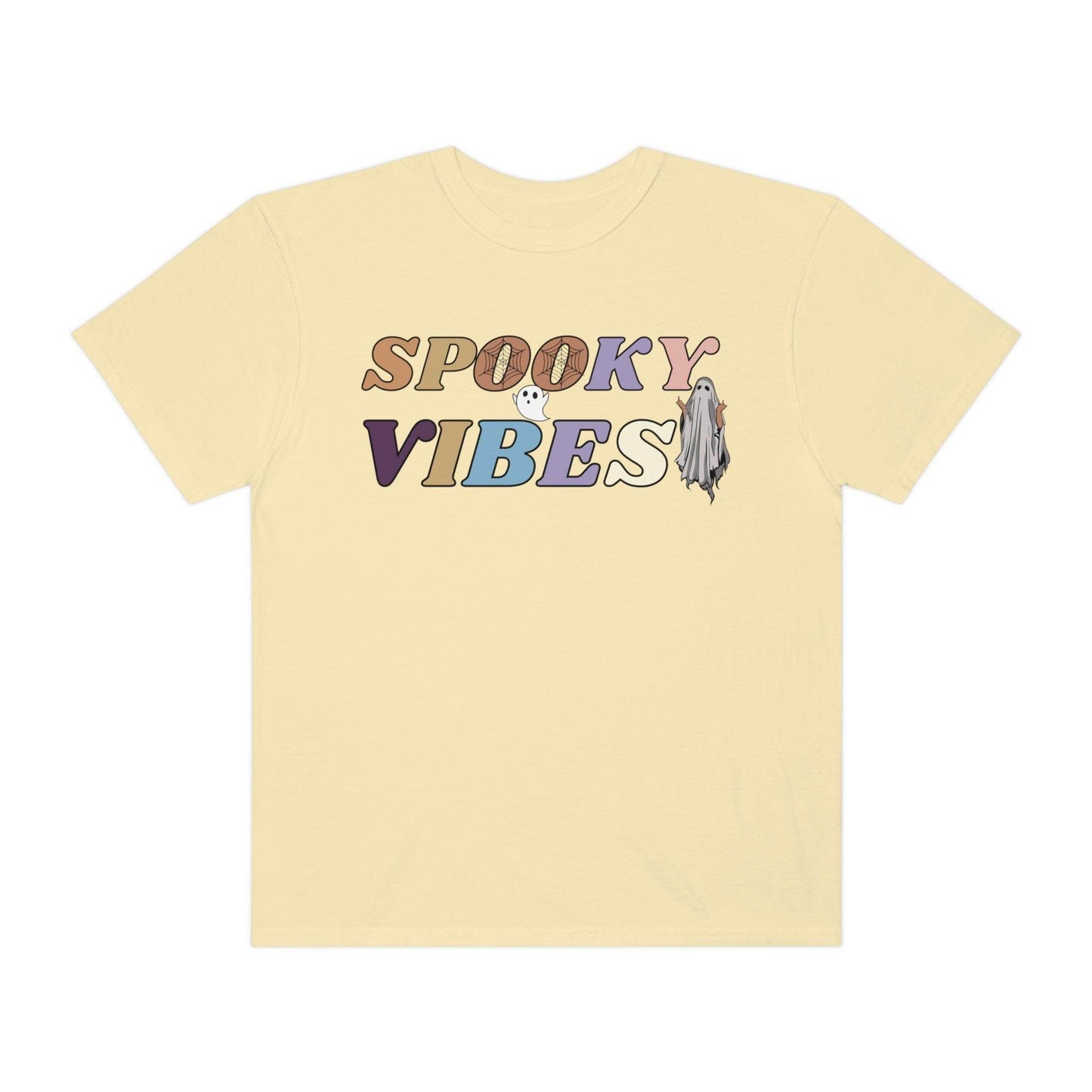 Retro Halloween Tshirt, Spooky Vibes Shirt, Vintage Shirt, Cute Halloween Shirt - Fall shirt - Giftsmojo
