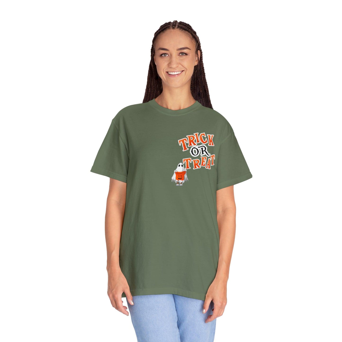 Retro Halloween Tshirt, Trick or Treat Shirt Vintage Shirt Halloween Shirt Cute Spooky Shirt, Halloween Gift Halloween T-shirt