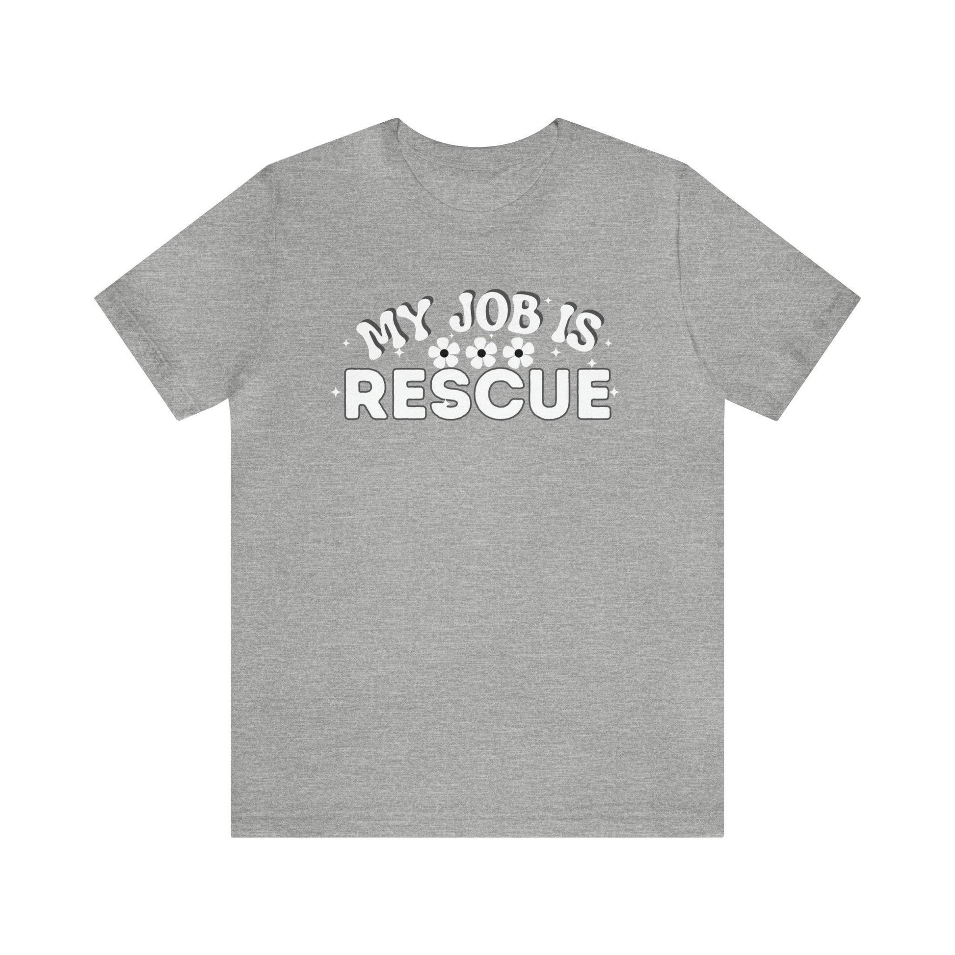 My Job is Rescue Shirt Firefighter Shirt Coast Guard Shirt - Giftsmojo