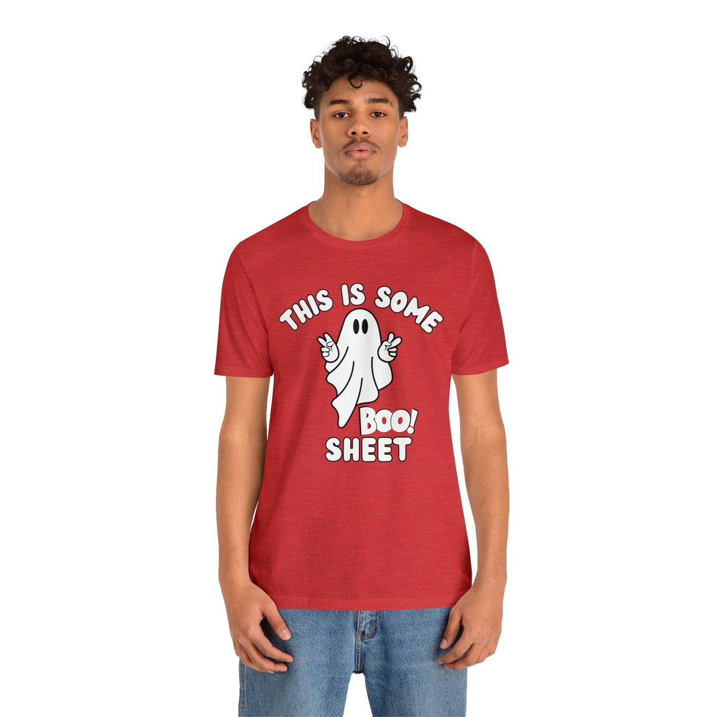 This Is Some Boo Sheet Funny Halloween Shirt Funny Halloween Costume Spooky Season Tee Funny Gift Shirt for Birthday Christmas Anniversary - Giftsmojo