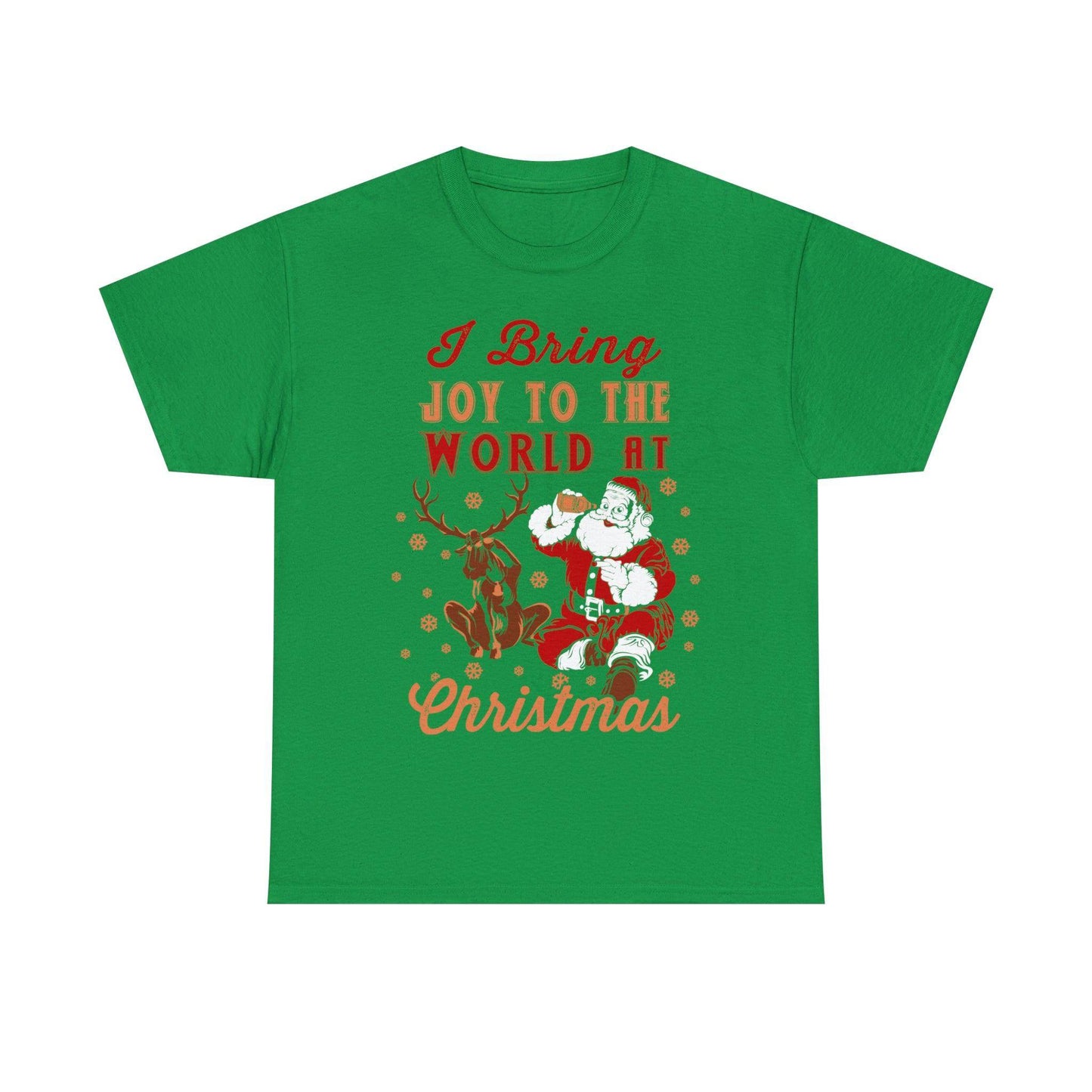 I bring Joy to the World at Christmas Shirt, Christmas Tee Christmas outfit, Christmas gifts - Giftsmojo