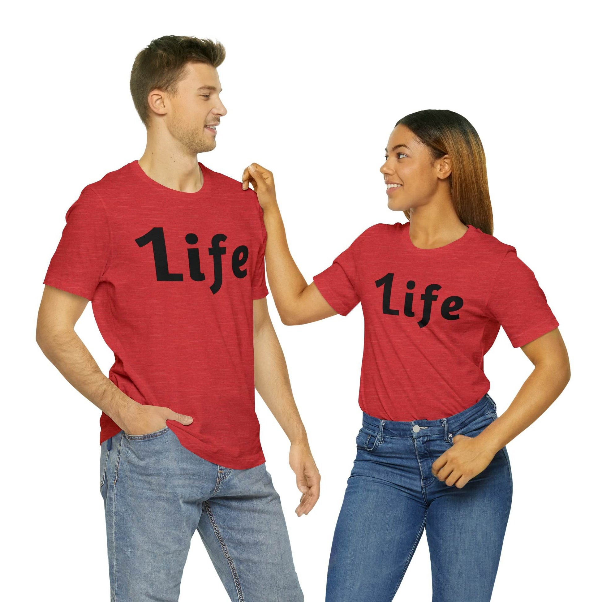 One life Shirt 1life shirt Live Your Life You Only Have One Life To Live - Giftsmojo