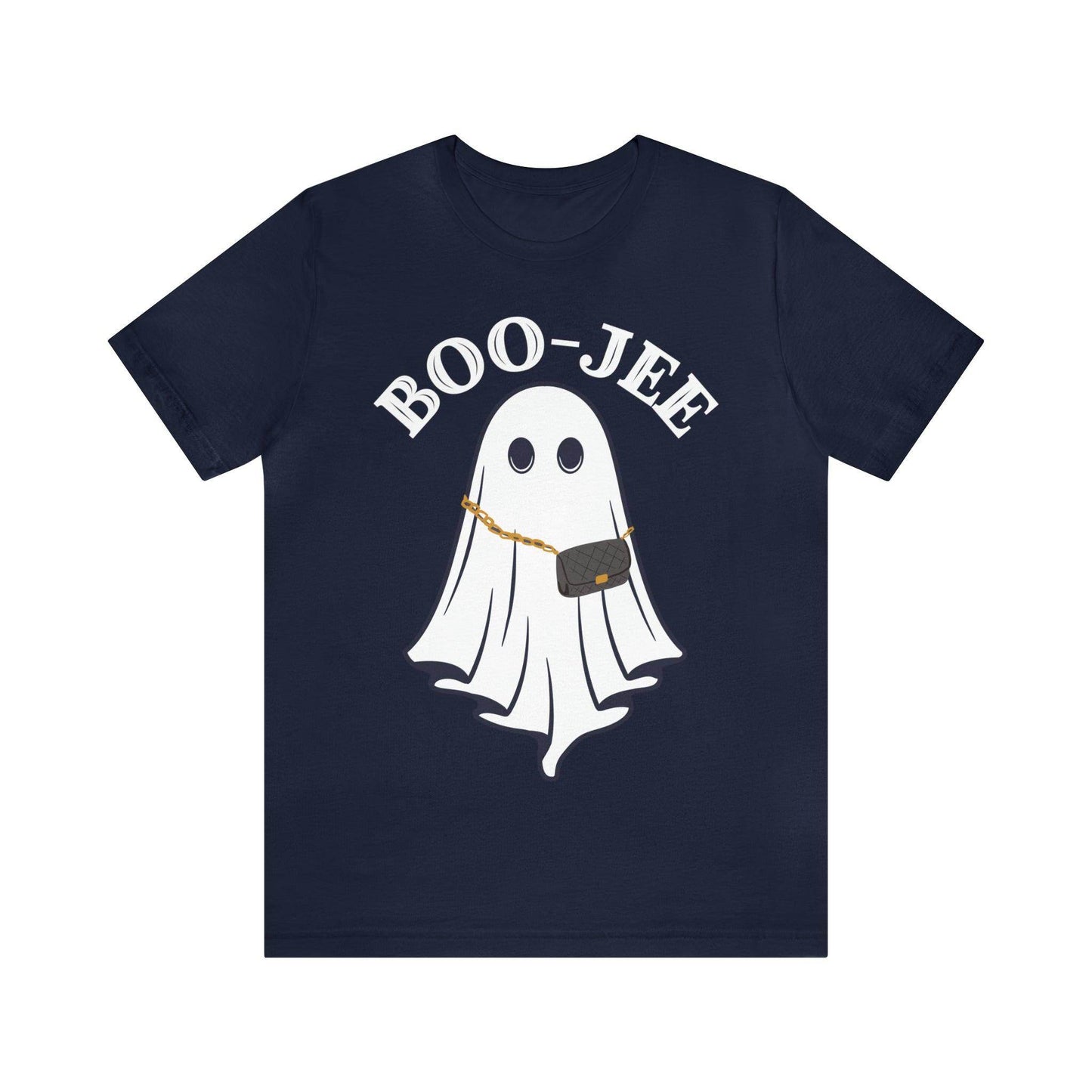 Cute Boo-Jee Ghost Halloween Shirt Vintage Ghost Halloween Costume Scary Halloween Tshirt, Vintage Shirt Boujee Halloween Tee - Giftsmojo