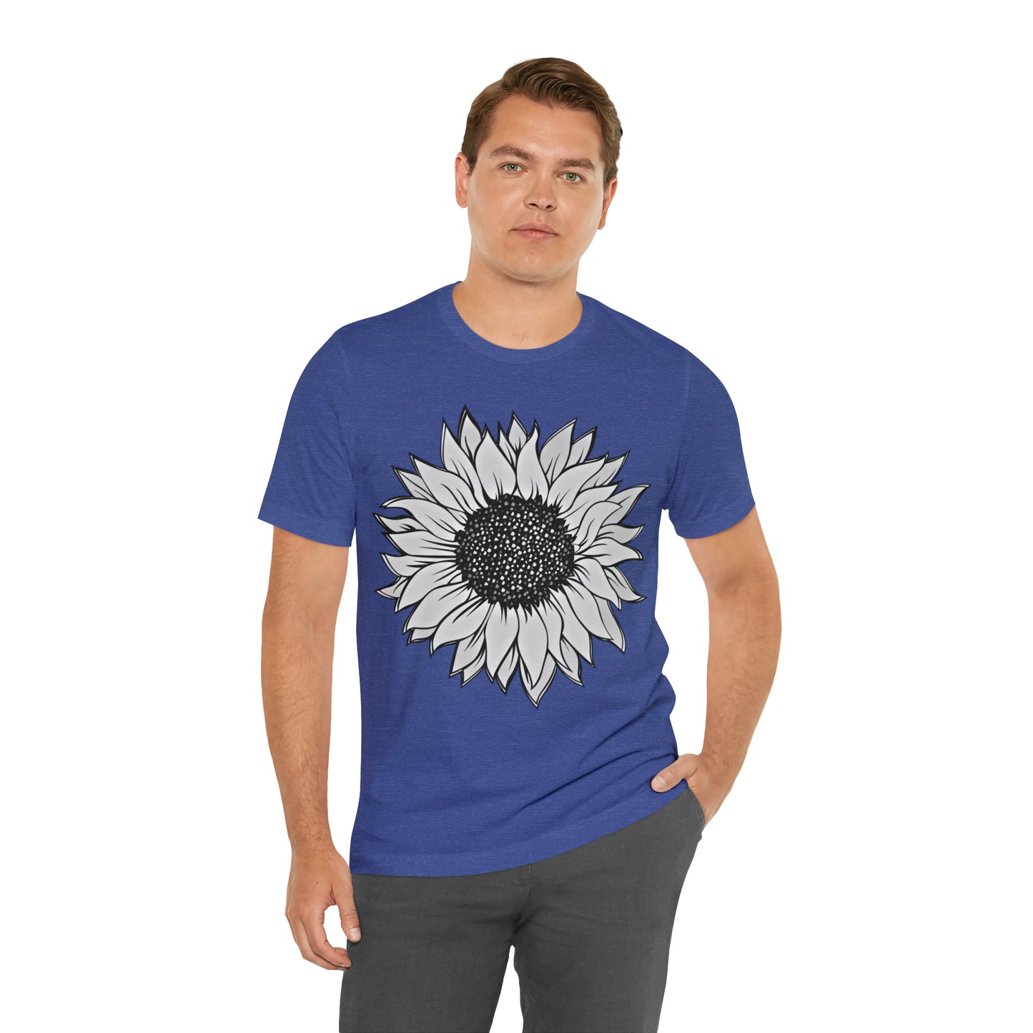 Sunflower Shirt, Floral Tee Shirt, Flower Shirt, Garden Shirt, Womens Fall Summer Shirt Sunshine Tee, Gift for Gardener, Nature love