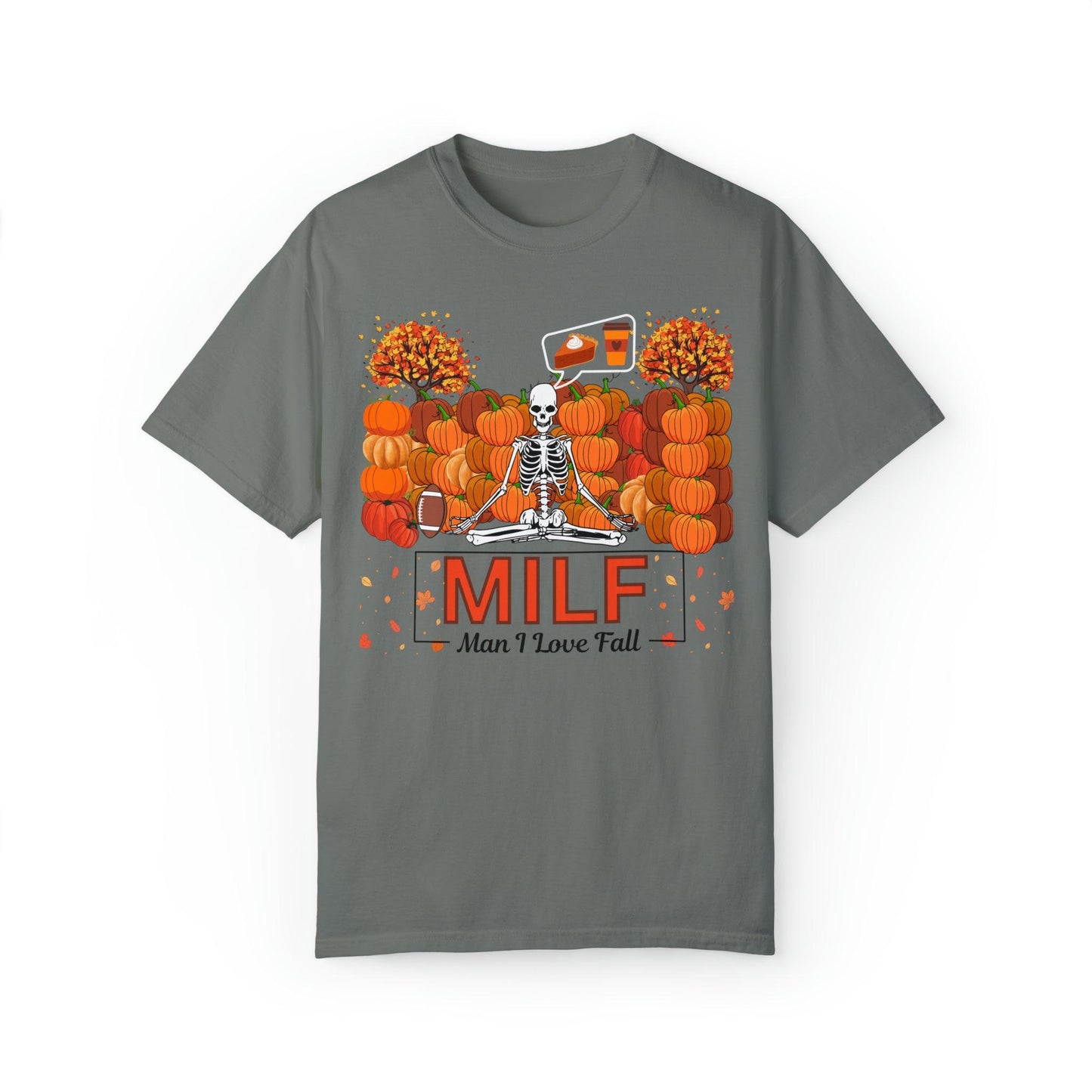 MILF Man I love Fall Gift for Fall Funny Fall Shirts Gift Pumpkin Comfort Colors Shirt