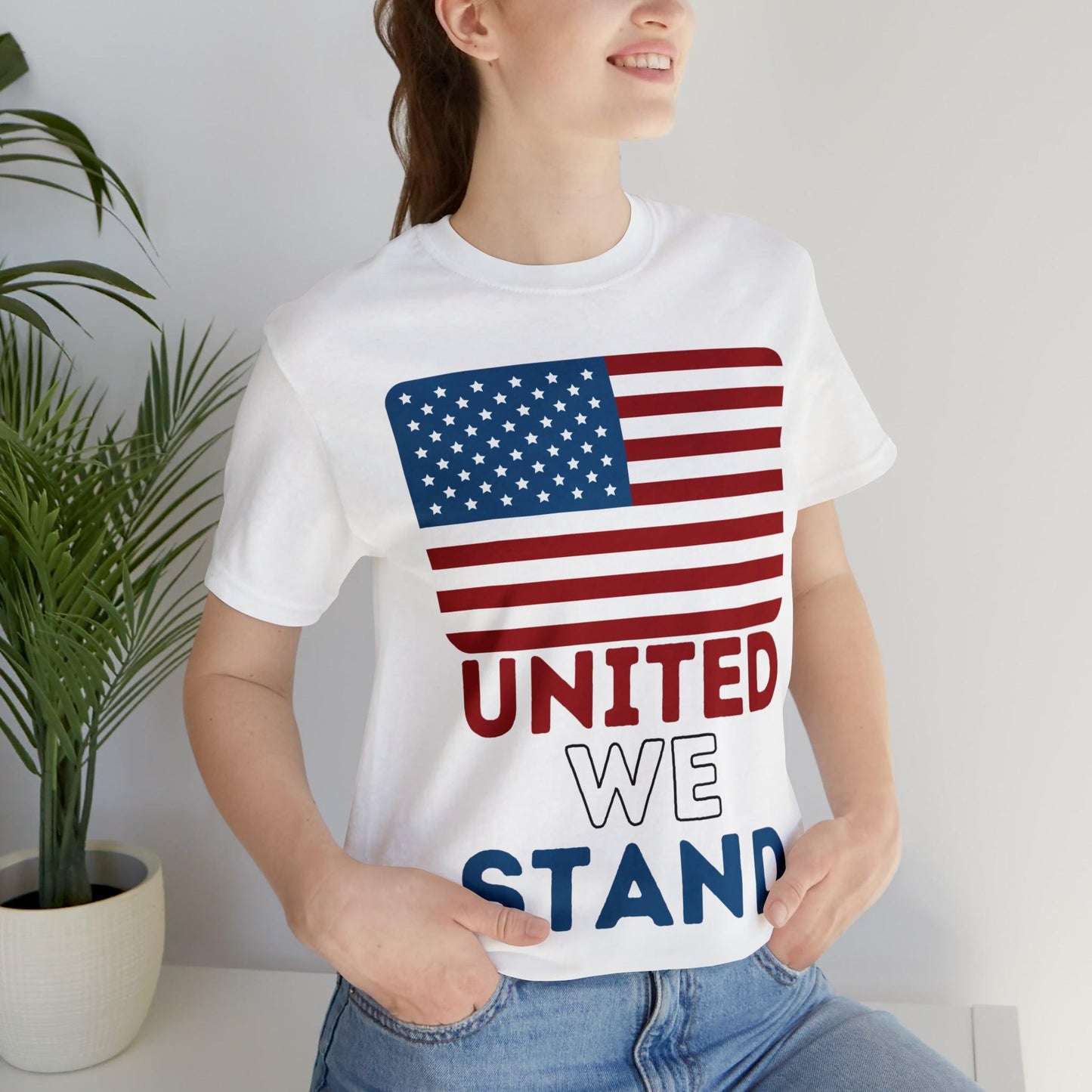 United We Stand shirt, USA Flag shirt, 4th of July shirt, Independence Day - Giftsmojo