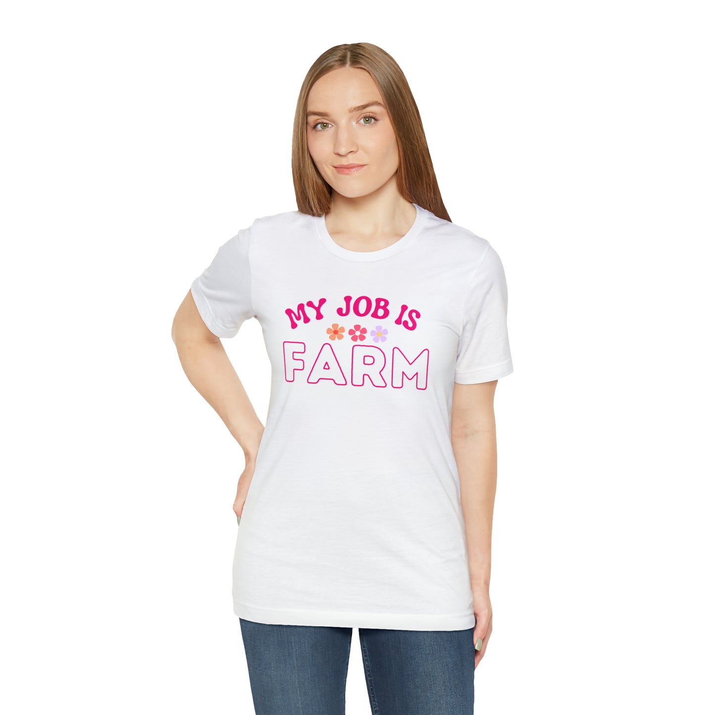 My Job is Farm Shirt Farmer Shirt Farming Shirt Homestead Gardening Shirt