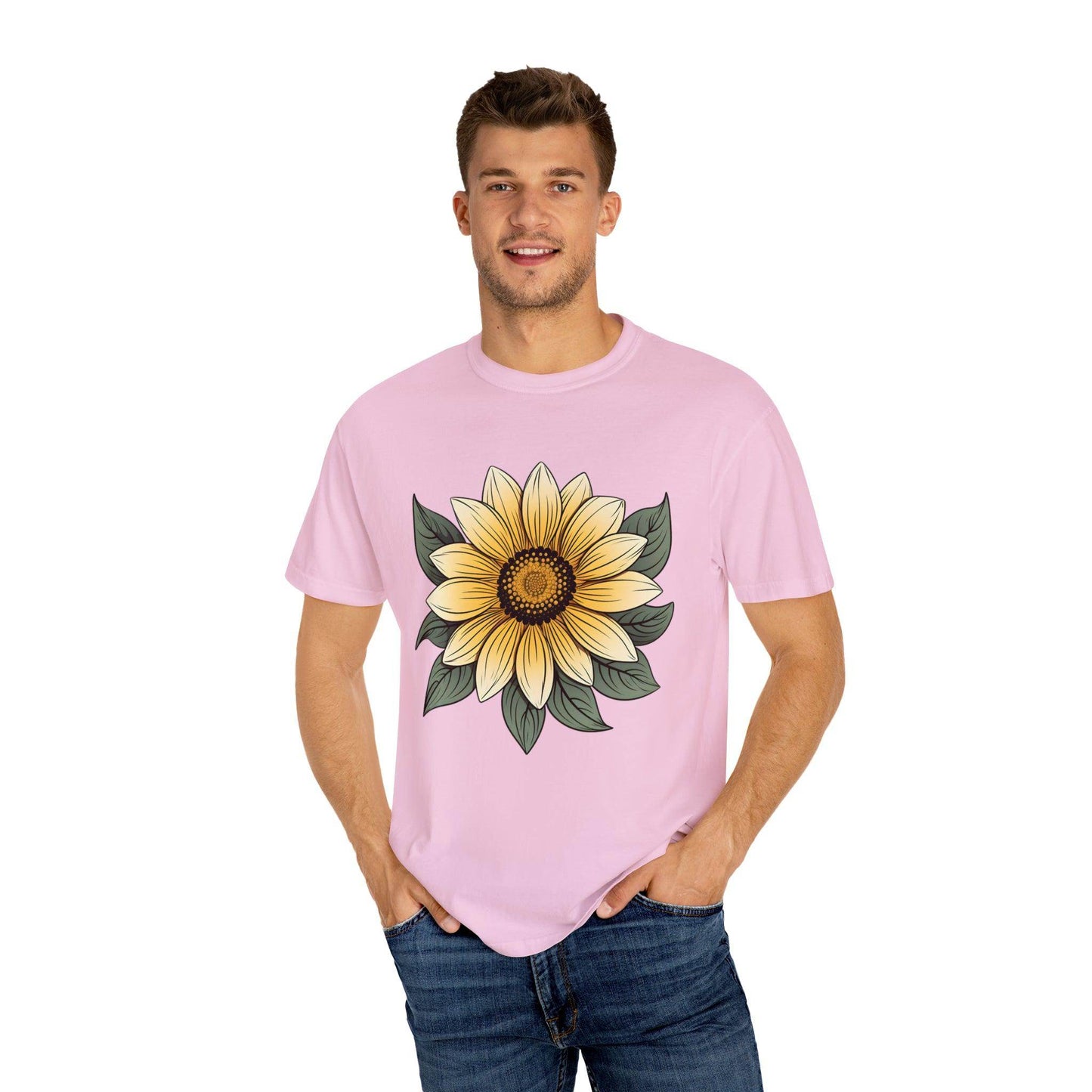 Sunflower Shirt Flower Shirt Aesthetic, Floral Graphic Tee Floral Shirt Flower T-shirt, Wild Flower Shirt Gift For Her Wildflower T-shirt - Giftsmojo
