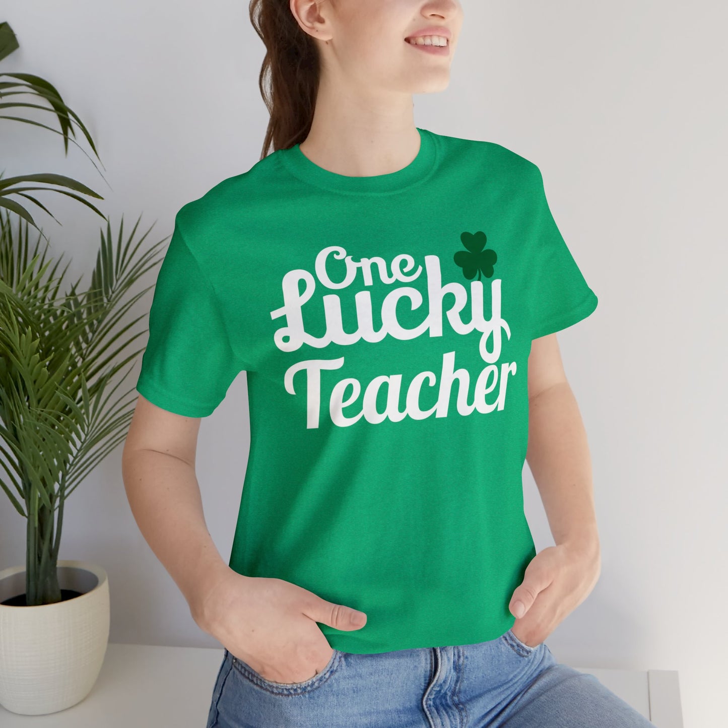 One Lucky Teacher Shirt Feeling Lucky St Patrick's Day Shirt St Paddy's Day