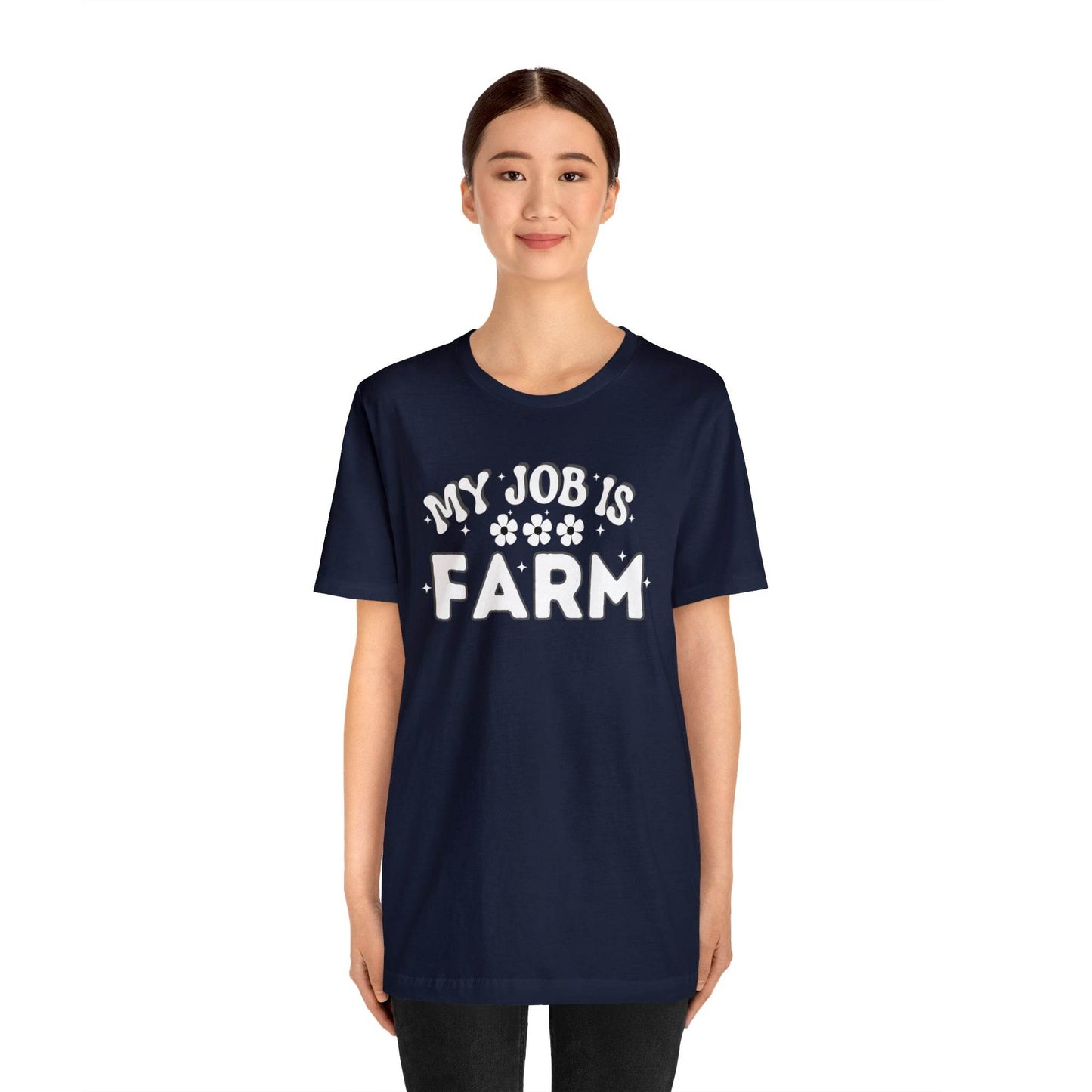 My Job is Farm Shirt Farmer Shirt Farming Shirt Homestead Gardening Shirt Farmers, Farmhand, Livestock Farmer, Crop Grower Horticulturist, Animal Scientist, Agricultural Engineer Environmental Scientist,  - Giftsmojo