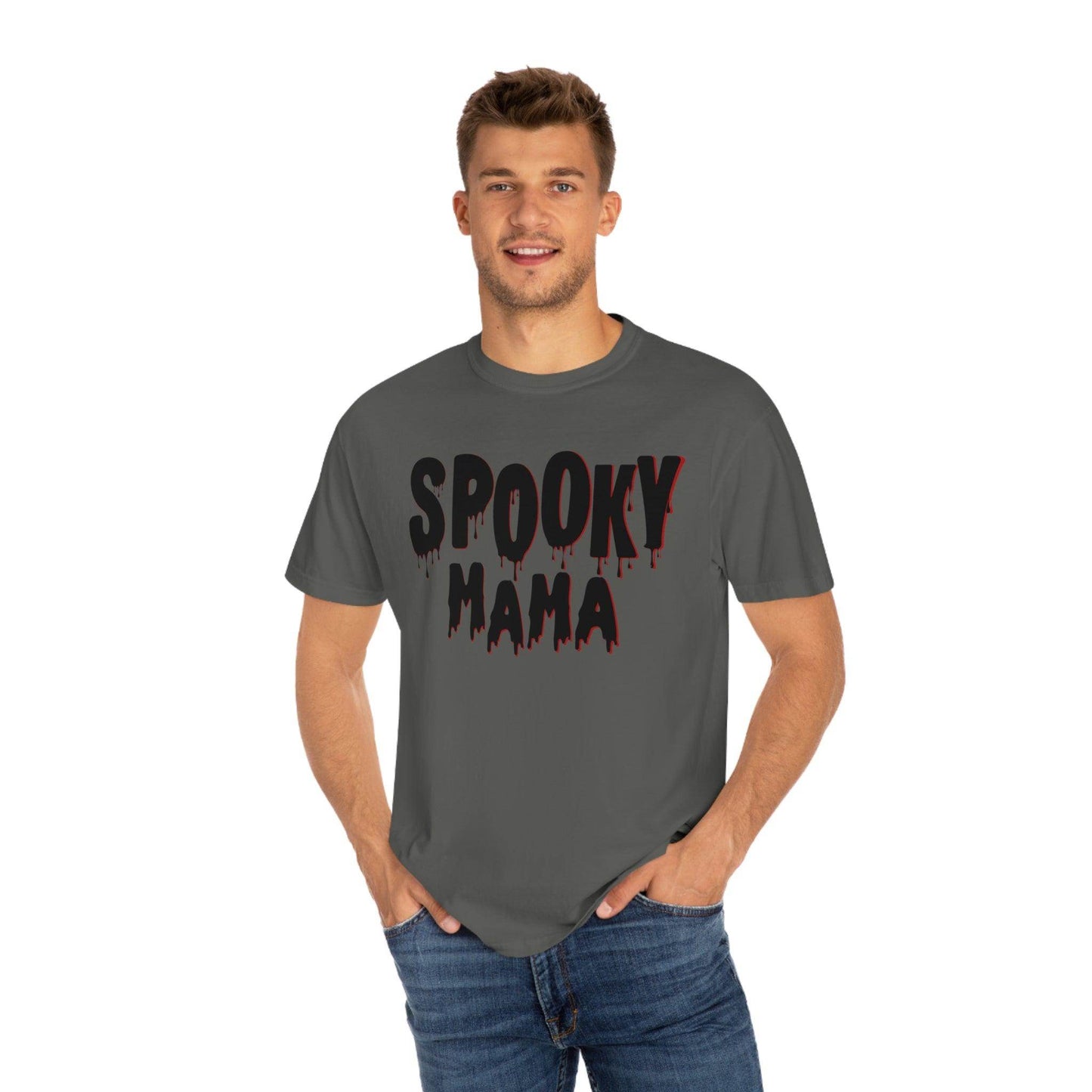 Retro Halloween Tshirt, Spooky Mama Shirt, Vintage Halloween Shirt Trendy Halloween Vibes - Giftsmojo