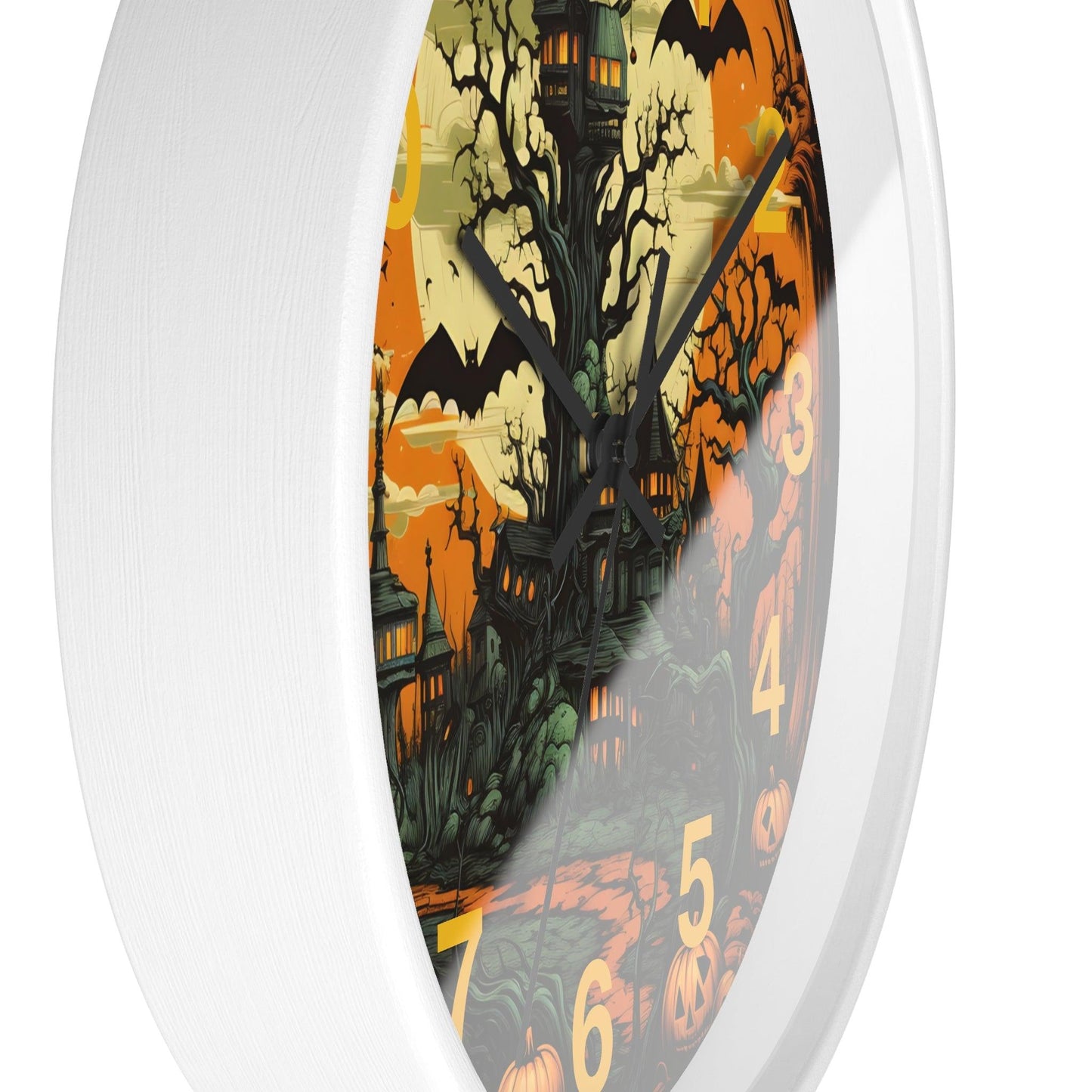 Halloween decor Halloween Ghost Wall Clock Halloween Wall Clocks Halloween Clock Fall Clock Halloween Decor