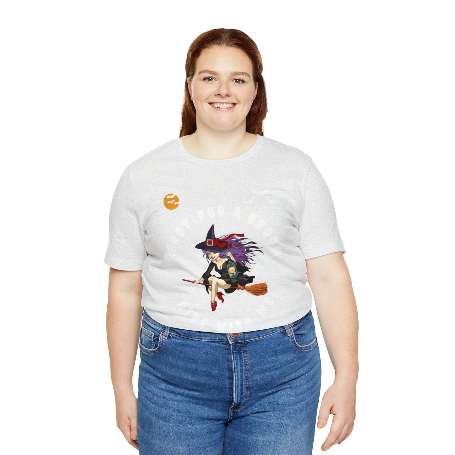 Ready for a Broom Ride with Me Halloween shirt, Witch shirt, Halloween tshirt, Halloween outfit, Work Halloween Costume - Giftsmojo