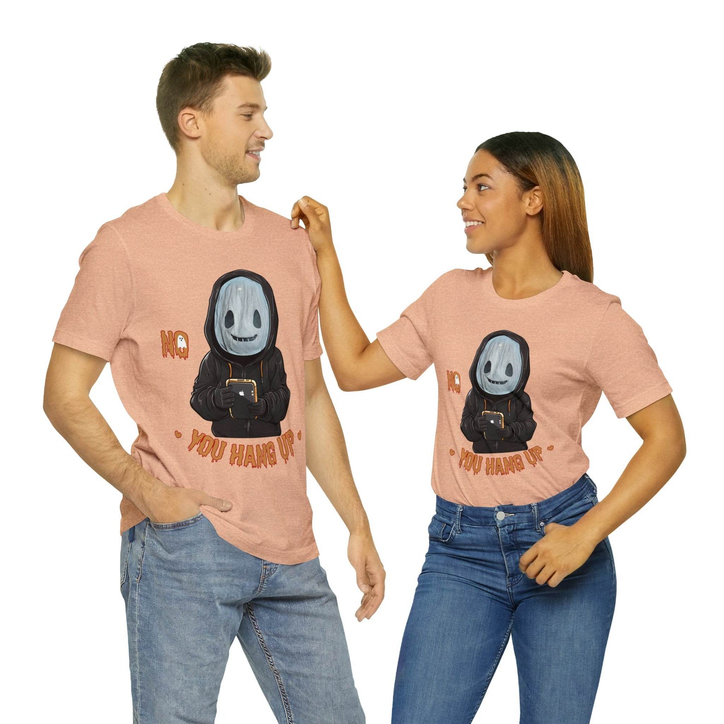 Halloween Shirt No You Hang Up Scary Halloween Costume Fall shirt Spooky Vibes Shirt - Giftsmojo