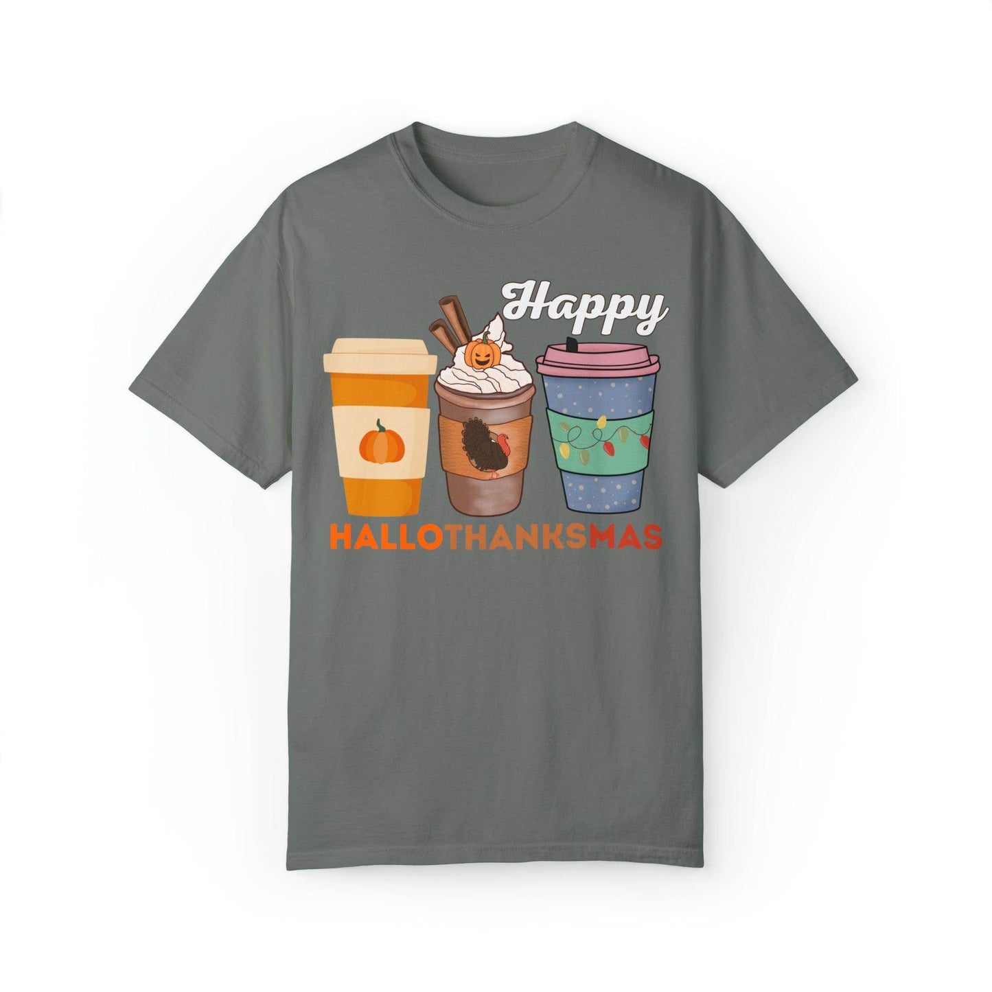 HALLOTHANKSMAS Gift for Fall Halloween Thanksgiving Christmas Gift - Giftsmojo