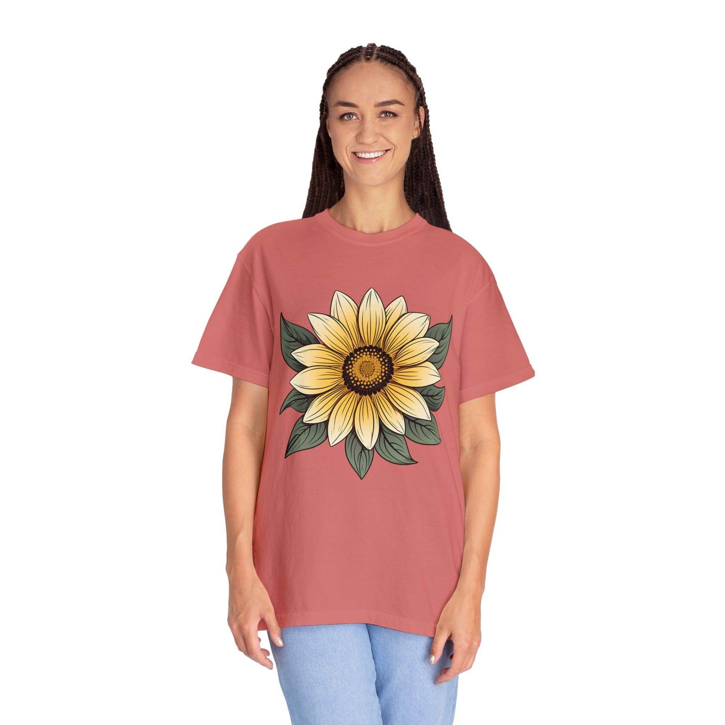 Sunflower Shirt Flower Shirt Aesthetic, Floral Graphic Tee Floral Shirt Flower T-shirt, Wild Flower Shirt Gift For Her Wildflower T-shirt - Giftsmojo