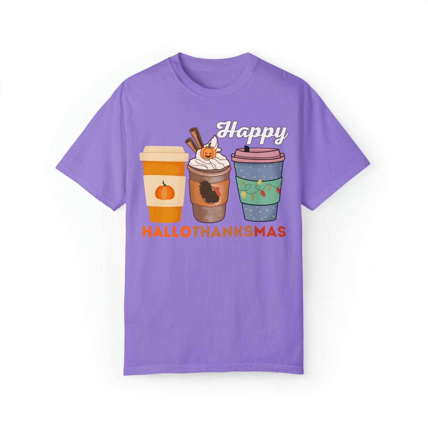 HALLOTHANKSMAS Gift for Fall Halloween Thanksgiving Christmas Gift - Giftsmojo