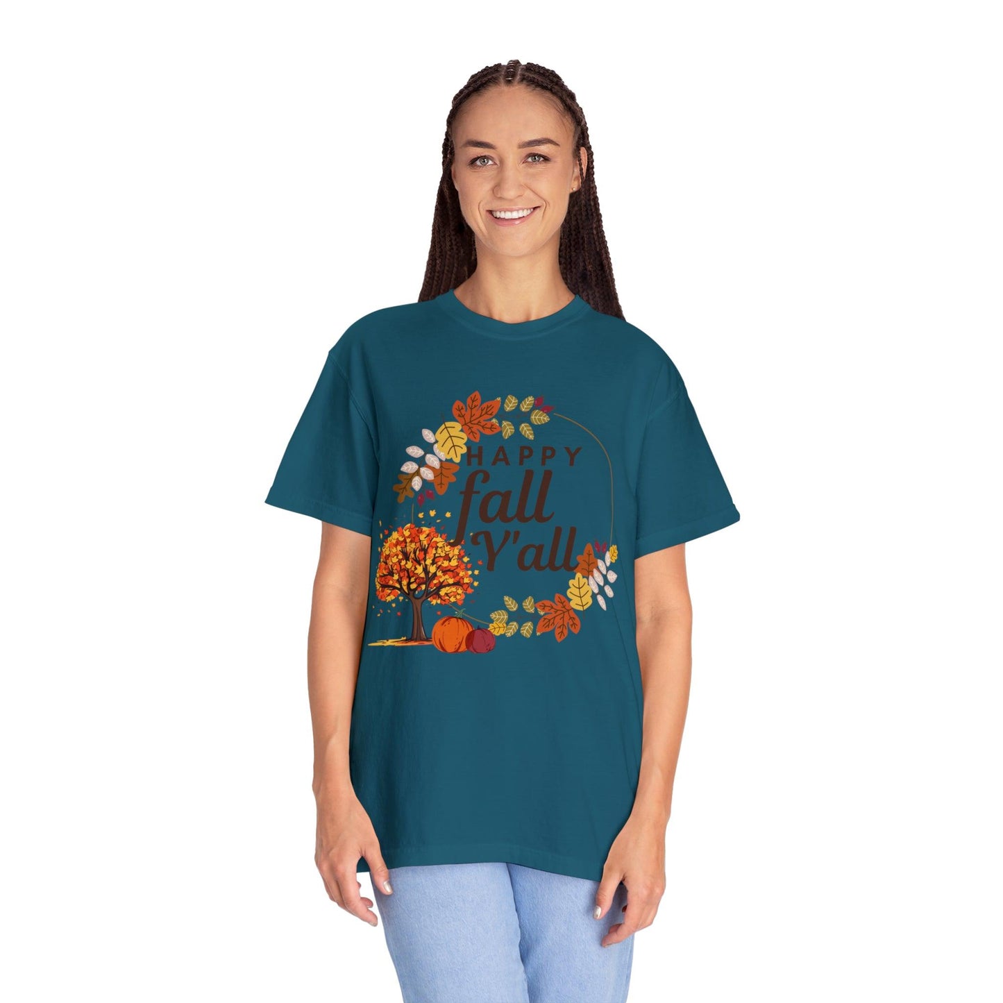 Happy Fall Y'all Gift for Fall, Funny fall shirts gift, autumn tee,