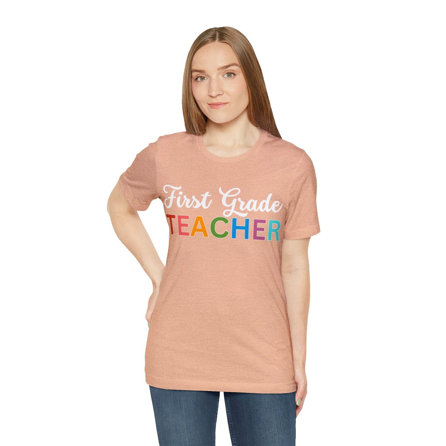 First Grade Teacher Shirt, Teacher Shirt, Teacher Appreciation Gift for Teachers - Giftsmojo