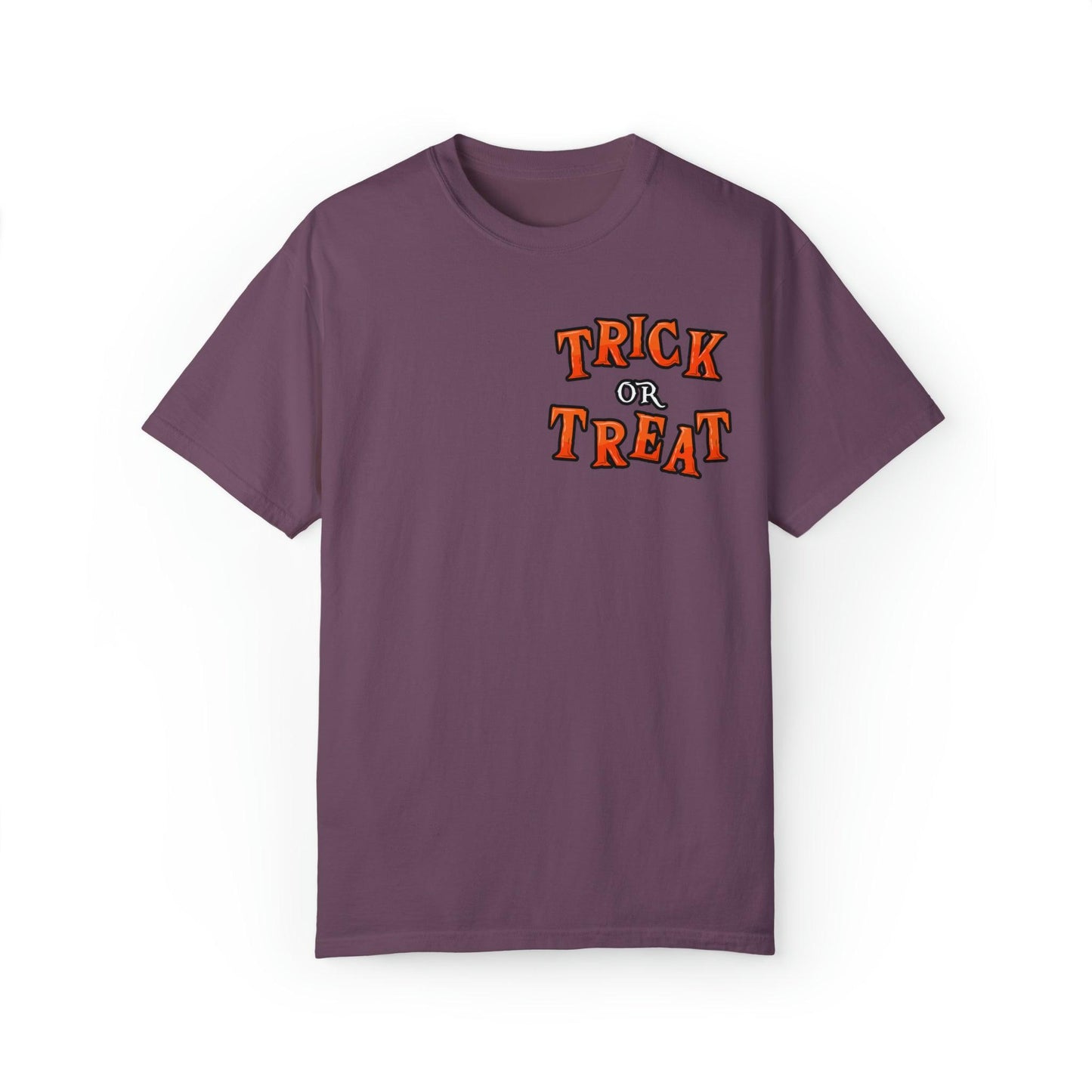 Halloween Party Outfit Trick or Treat Shirt Vintage Shirt Halloween Costume Cute Spooky Shirt, Halloween Gift Halloween T-shirt Trick or Treat Outfit
