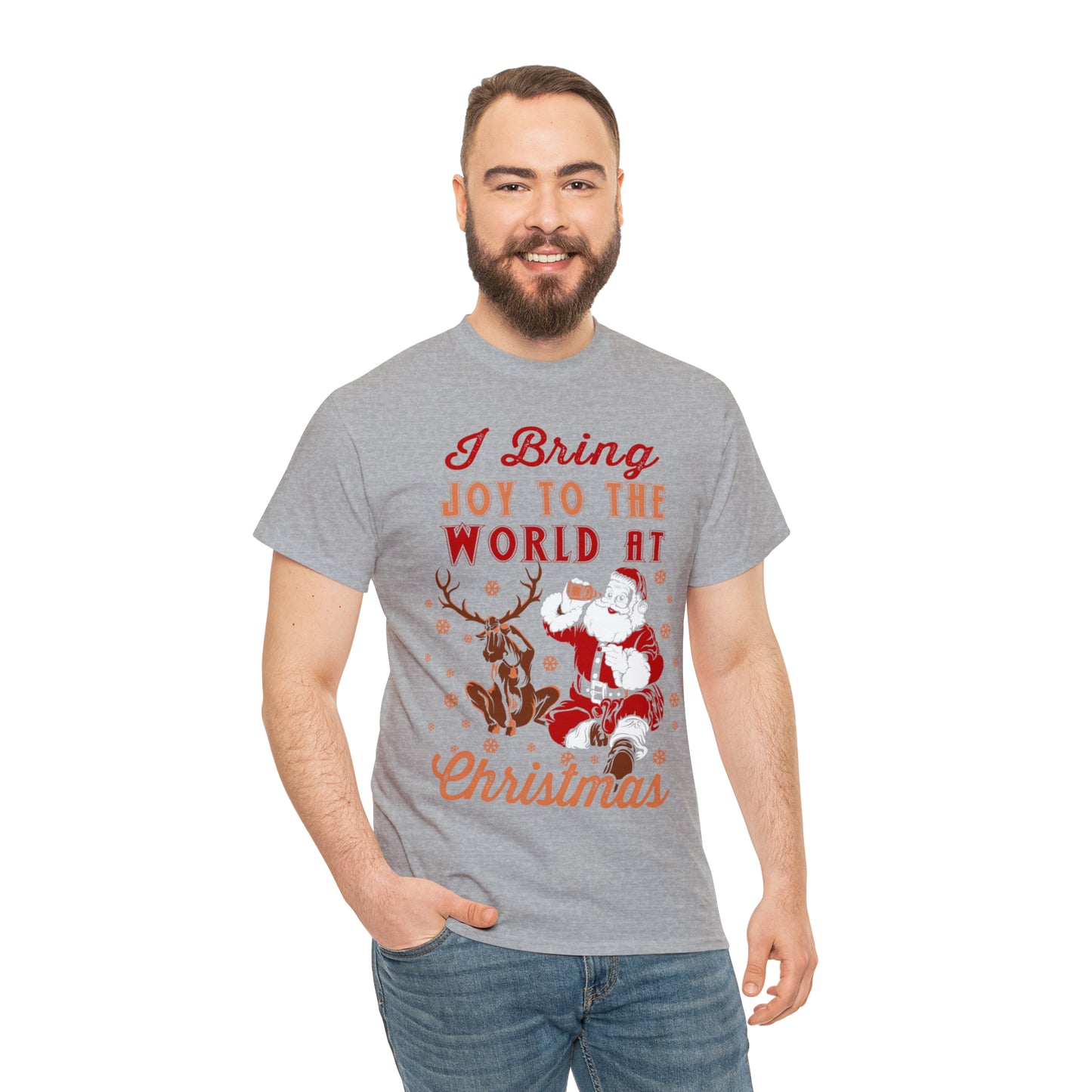 I bring Joy to the World at Christmas Shirt, Christmas Tee Christmas outfit, Christmas gifts