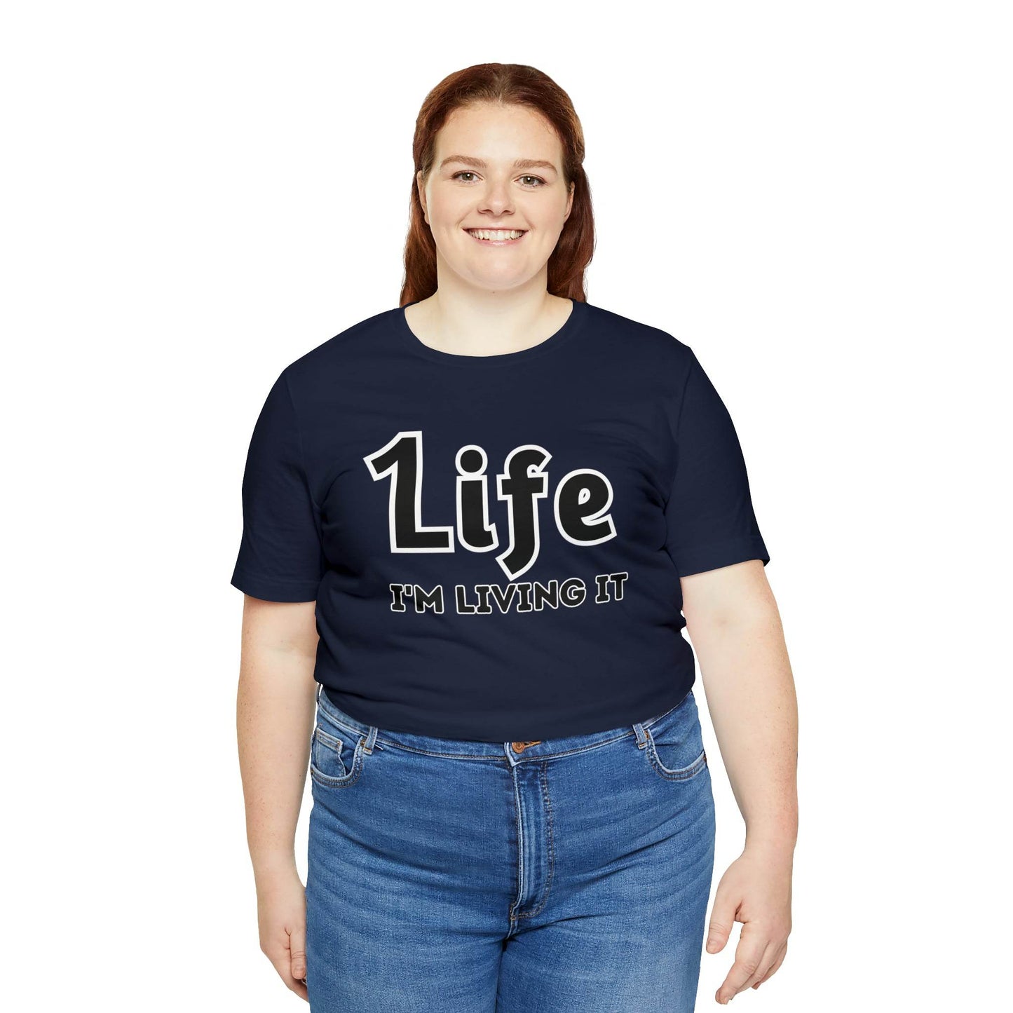 One Life I'M Living It Shirt One life Shirt 1life shirt Live Your Life You Only Have One Life To Live Shirt - Giftsmojo