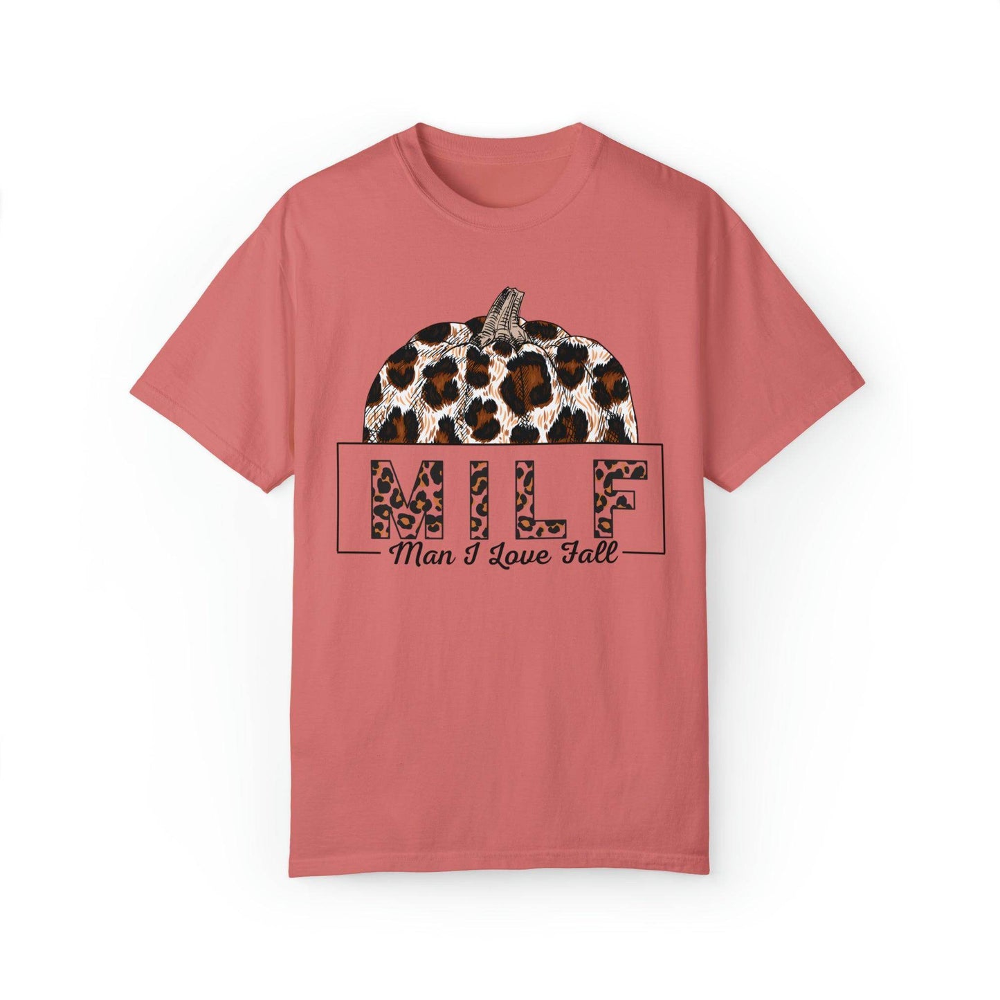 MILF Man I love Fall Gift for Fall Lover Shirt, Comfort Colors Funny Fall Shirts Gift, Thanksgiving Gift, Funny Halloween Shirts Sarcastic - Giftsmojo
