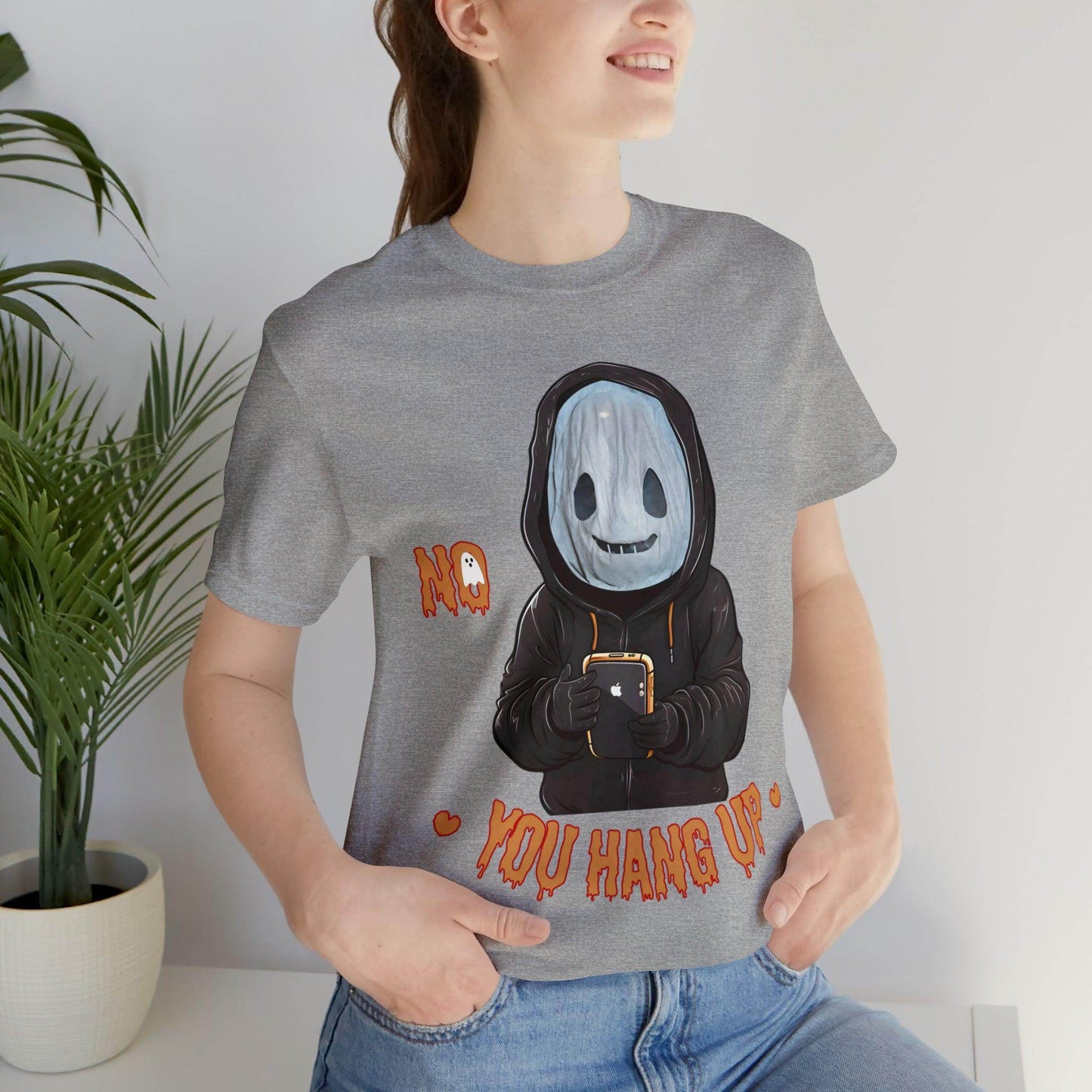 Halloween Shirt No You Hang Up Scary Halloween Costume Fall shirt Spooky Vibes Shirt - Giftsmojo