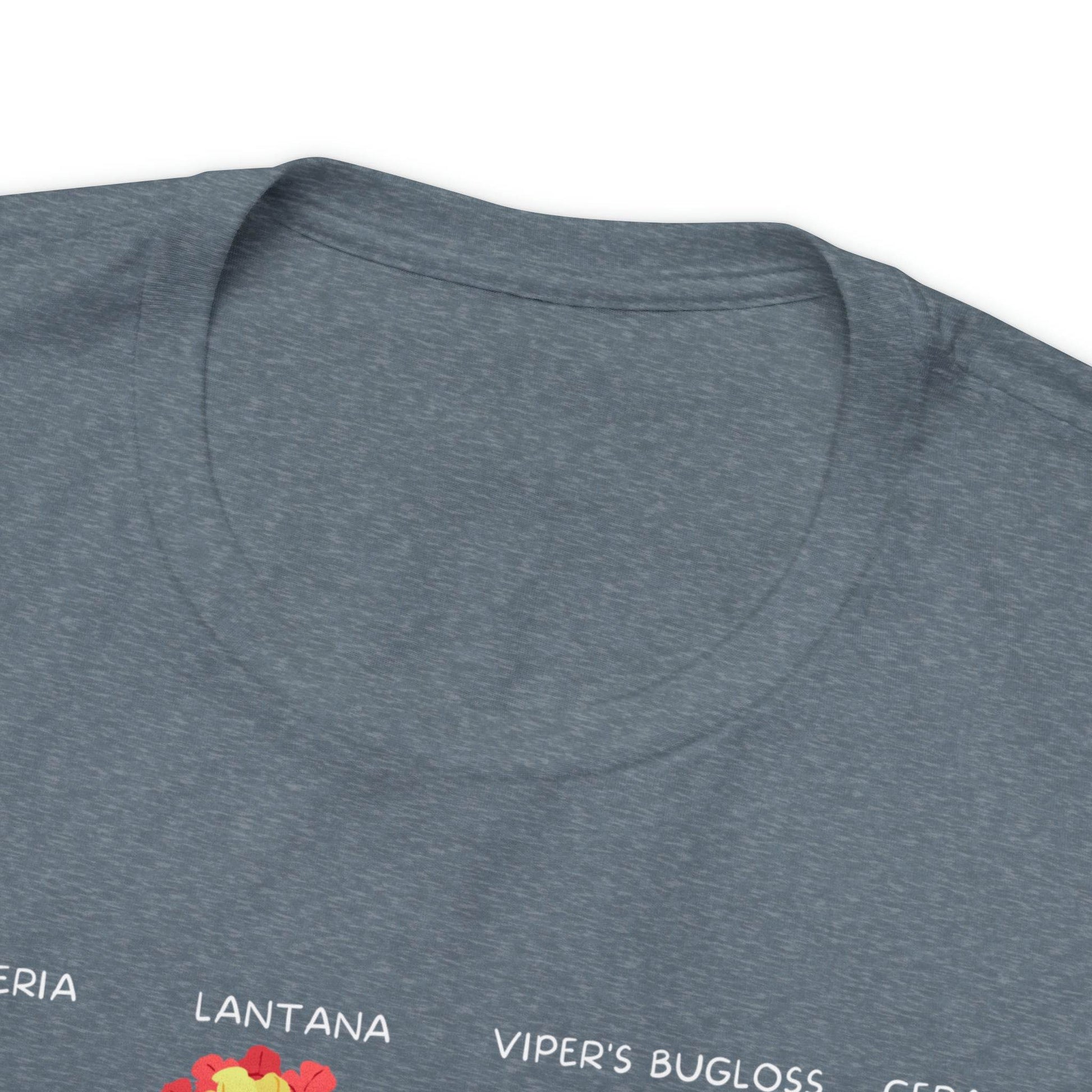 Wildflower Tshirt, Flower Shirt, Types of Flowers Shirt, Floral Tshirt, Gift for Women, Ladies Shirts Best Friend Gift, Plant Mom Nature Tee - Giftsmojo