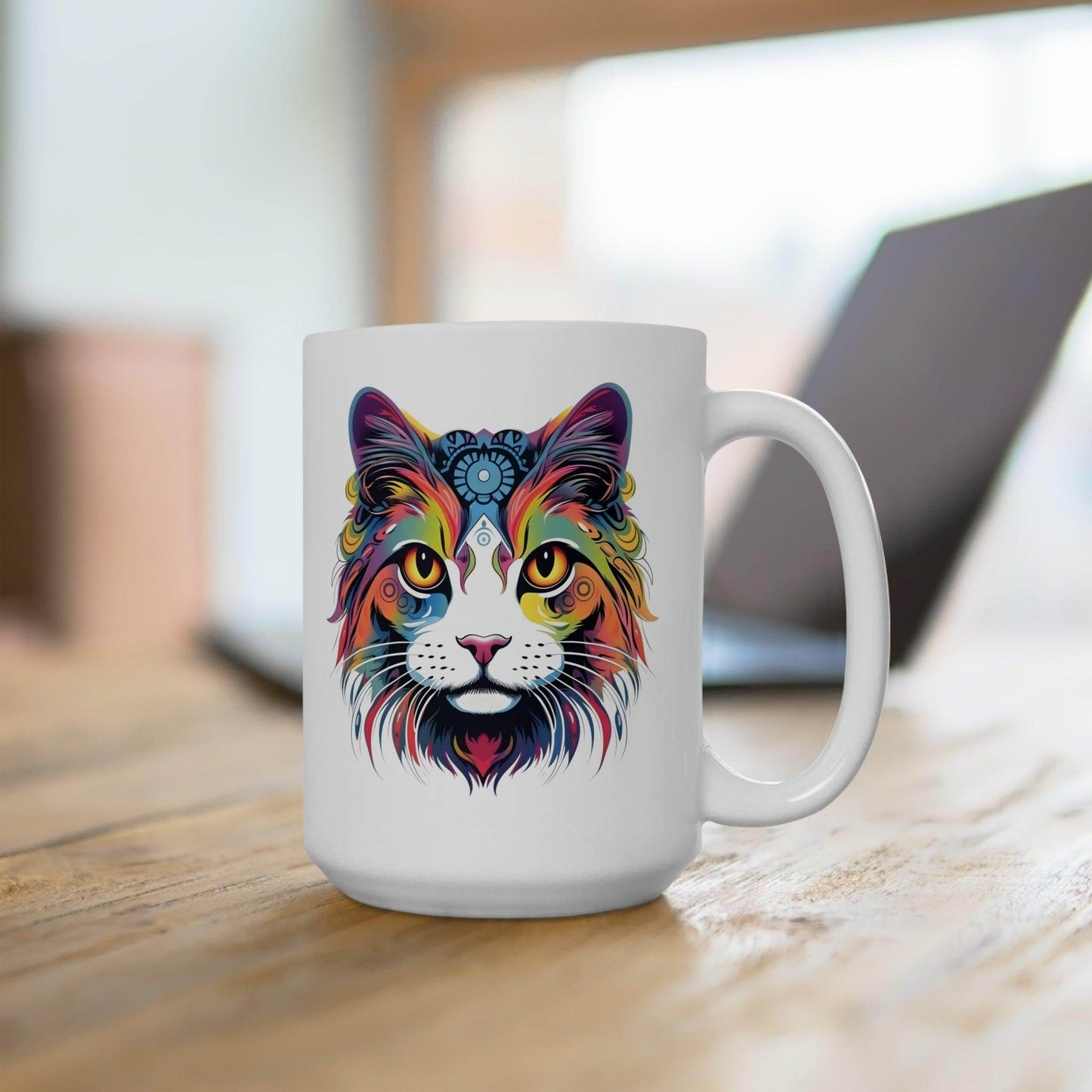Cat Coffee Mug Cat Lover Christmas Birthday Cat Mom Mug Pet lover Gift Funny Coffee Mug Animal Lover Gift Mother's Day Mug coffee cup - Giftsmojo