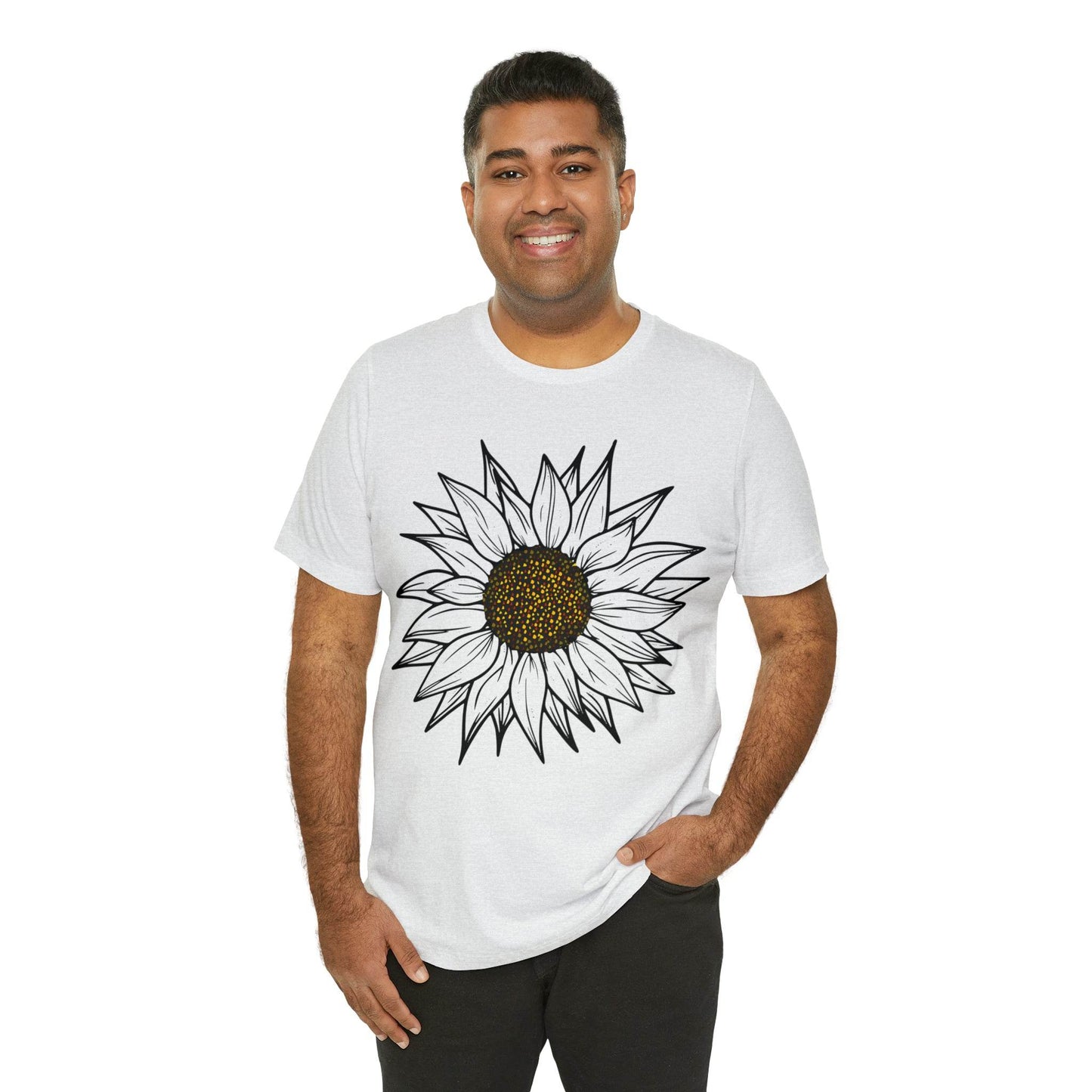 Sunflower Shirt, Floral Tee Shirt, Flower Shirt, Garden Shirt, Womens Fall Summer Shirt Sunshine Tee, Gift for Gardener, Nature love shirt - Giftsmojo