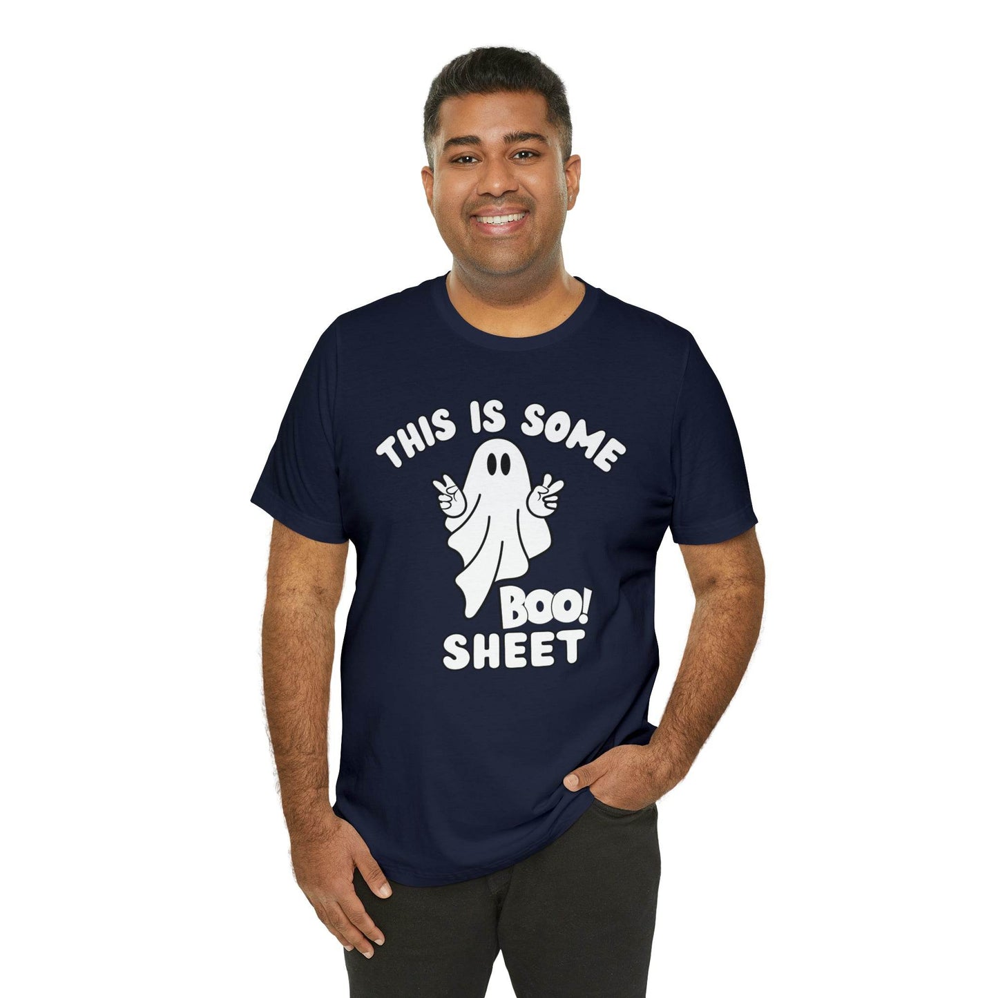 This Is Some Boo Sheet Funny Halloween Shirt Funny Halloween Costume Spooky Season Tee Funny Gift Shirt for Birthday Christmas Anniversary - Giftsmojo