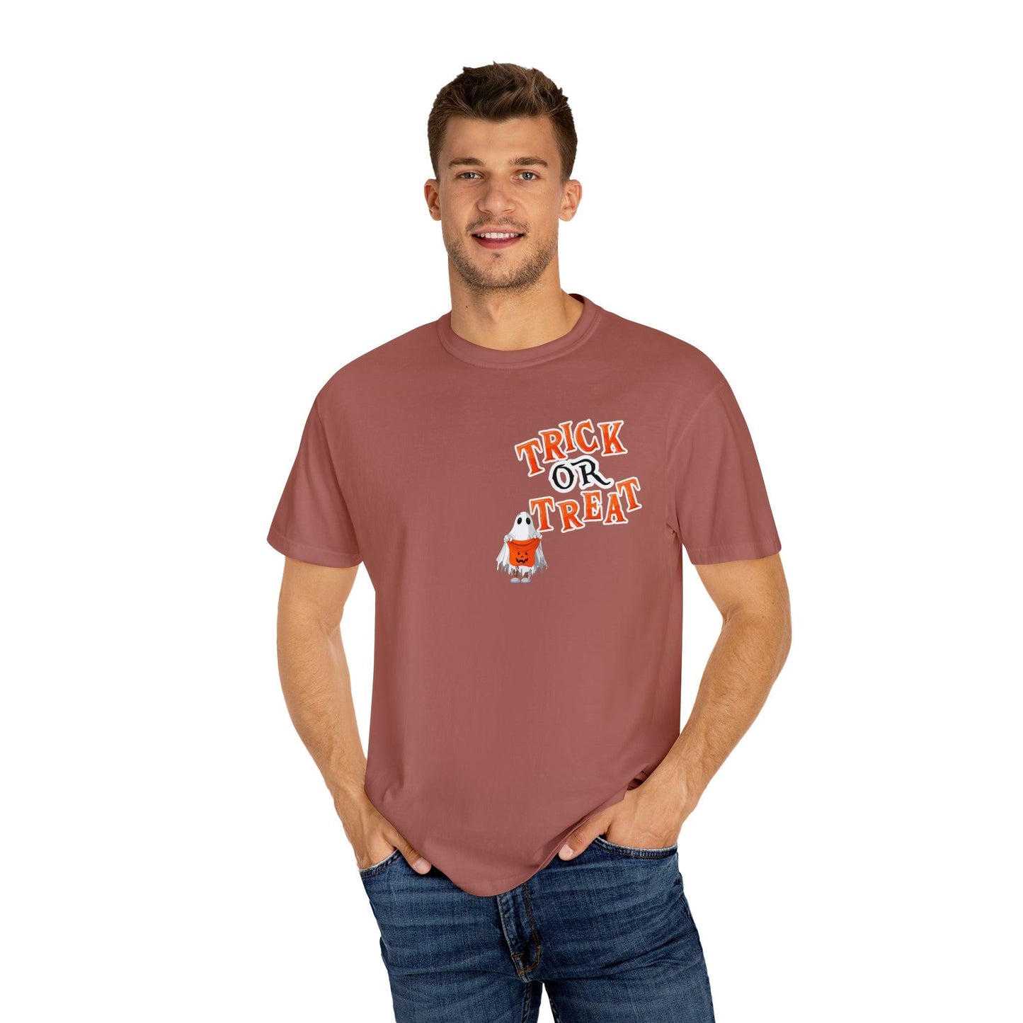 Retro Halloween Tshirt, Trick or Treat Shirt Vintage Shirt Halloween Shirt Cute Spooky Shirt, Halloween Gift Halloween T-shirt