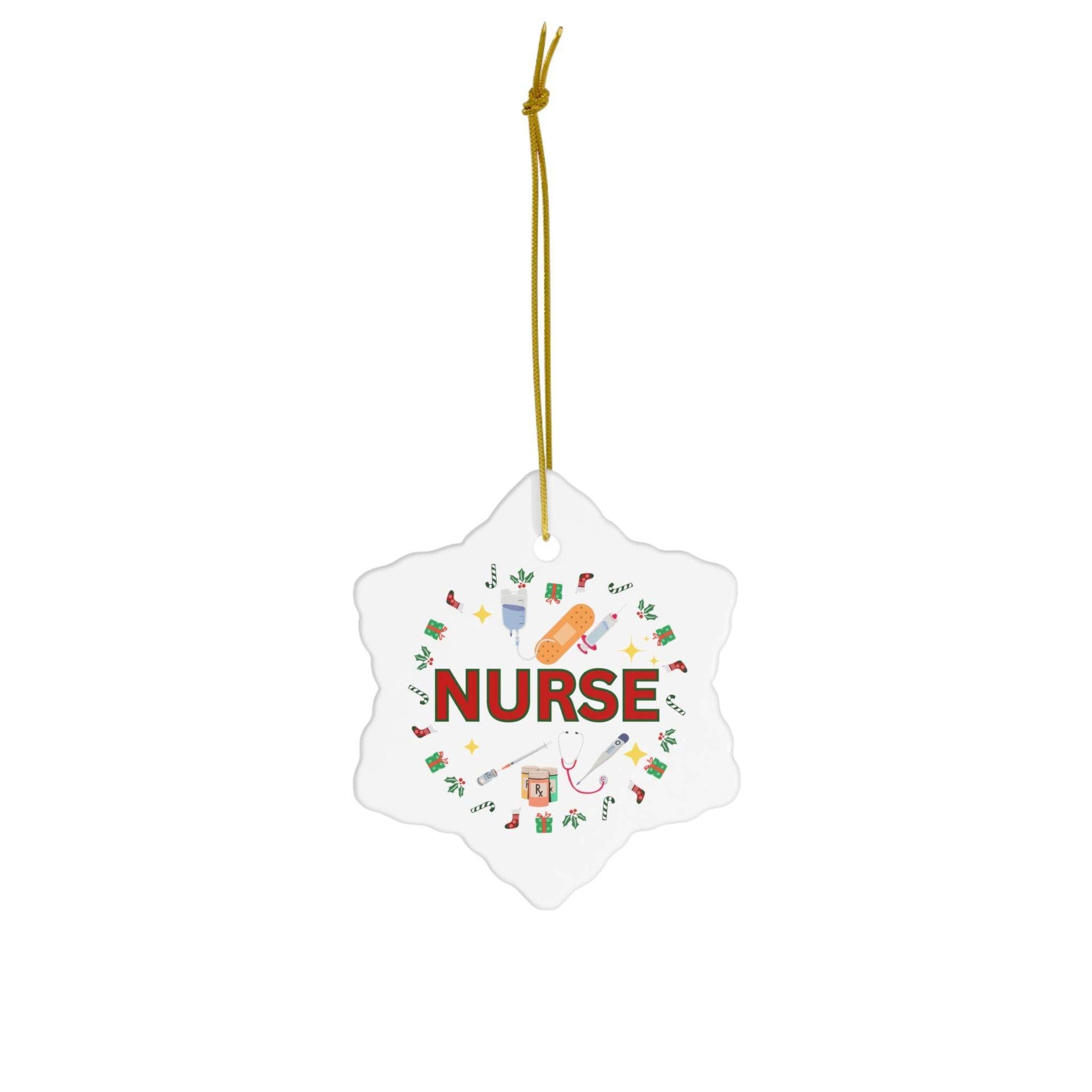 Nurse Christmas Ornament Nurse Ornament Nurse Christmas Tree Ornament Nurse Care Ornament Nurses Ornament Occupation Job - Giftsmojo