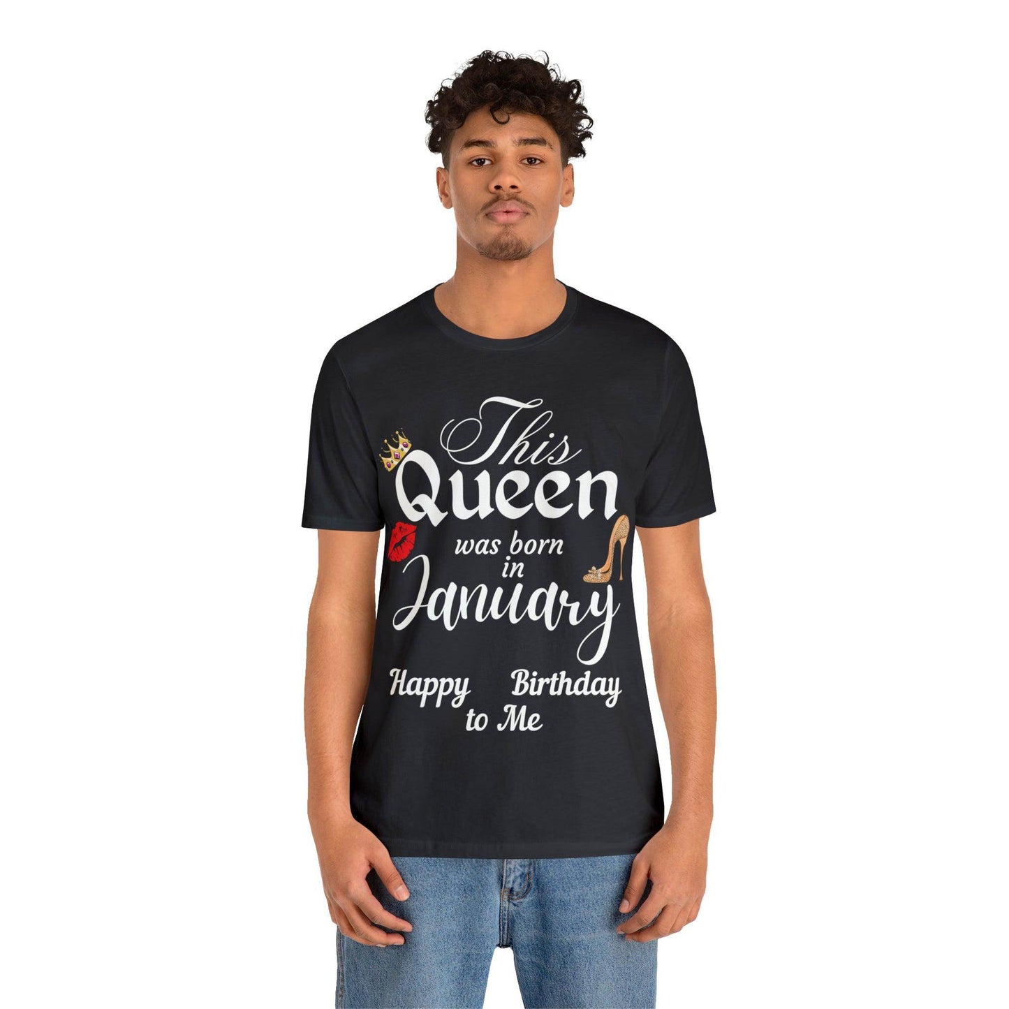 Birthday Queen Shirt, Gift for Birthday, This Queen was born in January Shirt, Funny Queen Shirt, Funny Birthday Shirt, Birthday Gift - Giftsmojo