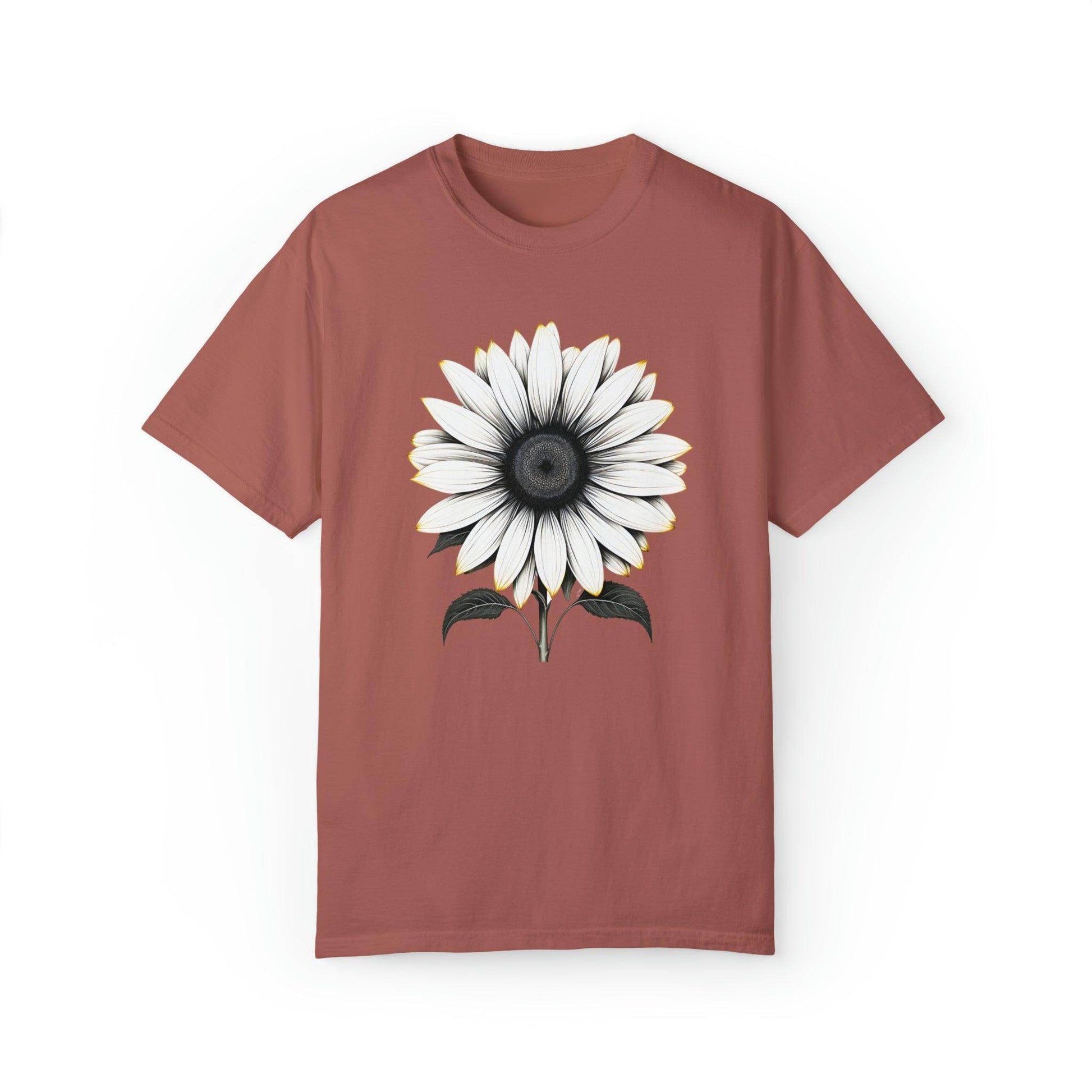 Sunflower Shirt Flower Shirt Aesthetic, Floral Graphic Tee Floral Shirt Flower T-shirt, Wild Flower Shirt Gift For Her Wildflower T-shirt - Giftsmojo